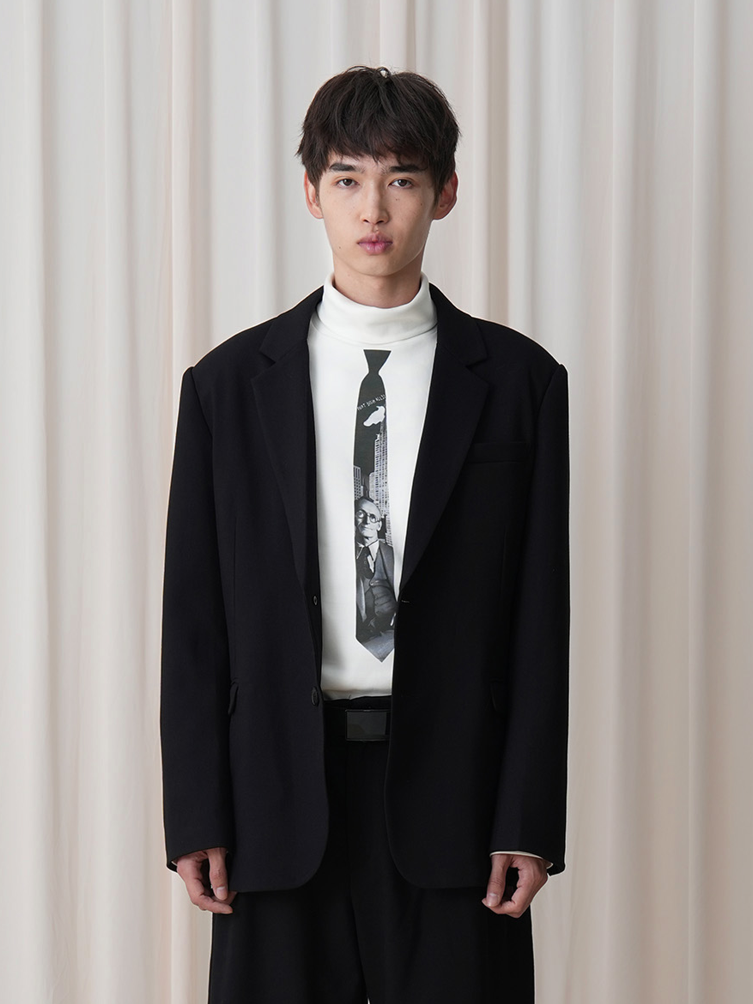 OUYANG WENJUN Essential Oversized Blazer