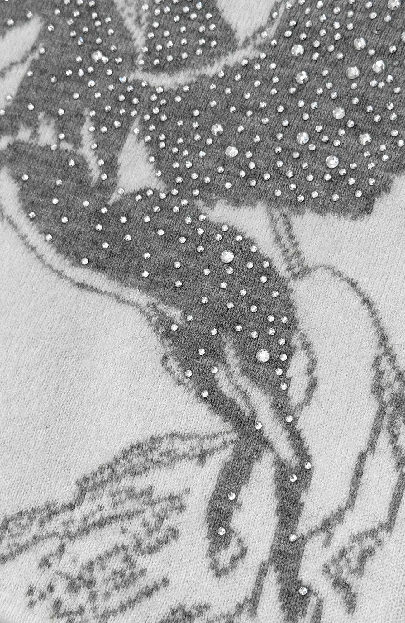 TECNINEGROUP Jacquard Diamond Knit Beanie