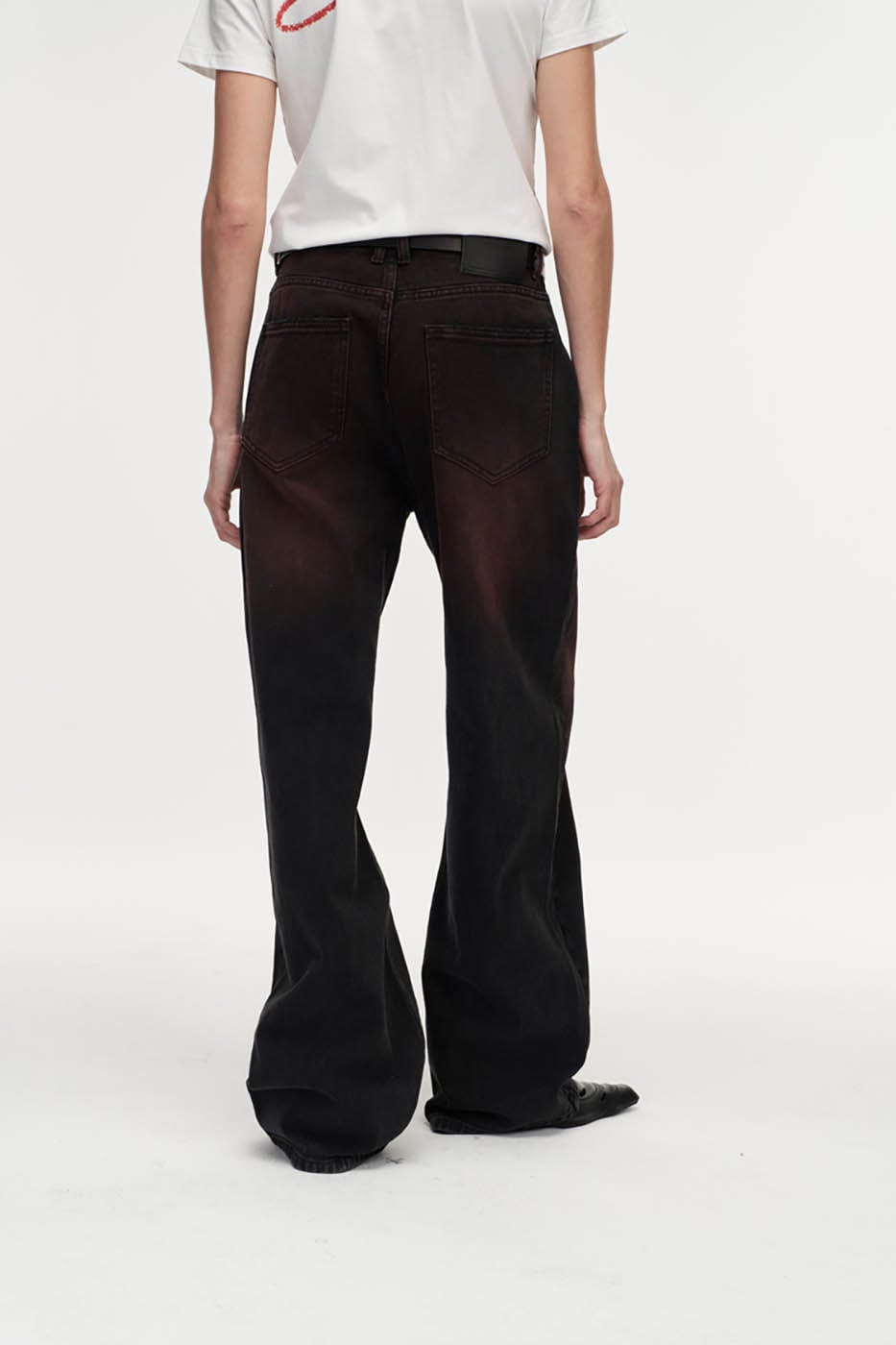 ARTIFICIAL WORLD Rusted Straight-Leg Jeans