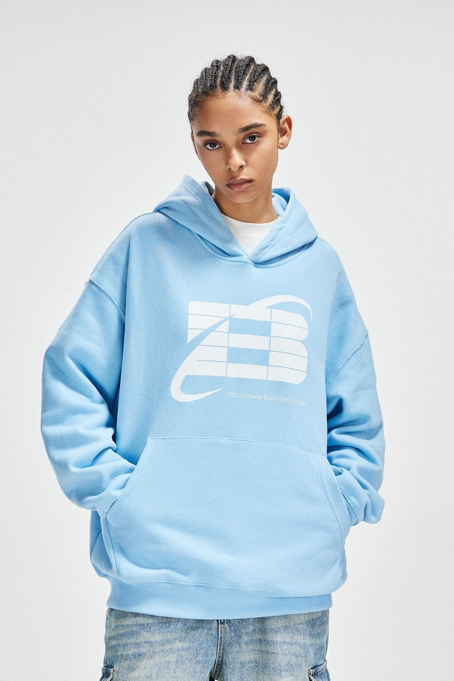 BONELESS Internet Explorer Hoodie, premium urban and streetwear designers apparel on PROJECTISR.com, BONELESS