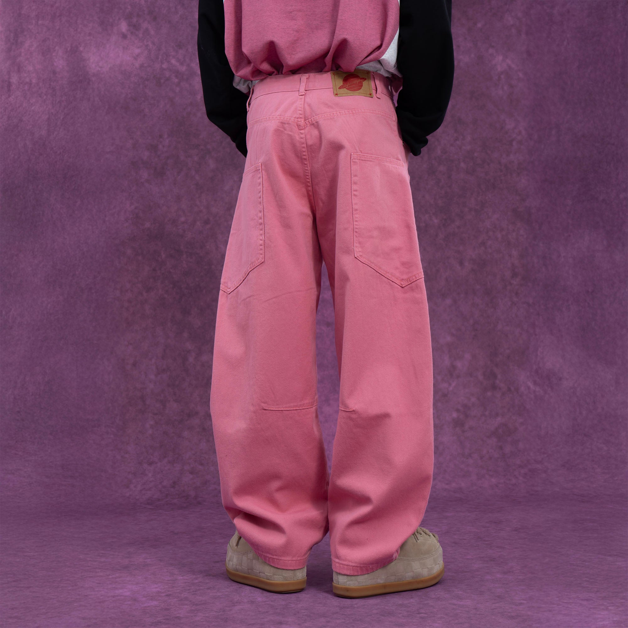 CLP Slant Panel Oversized Cargo Jeans, premium urban and streetwear designers apparel on PROJECTISR.com, CLP