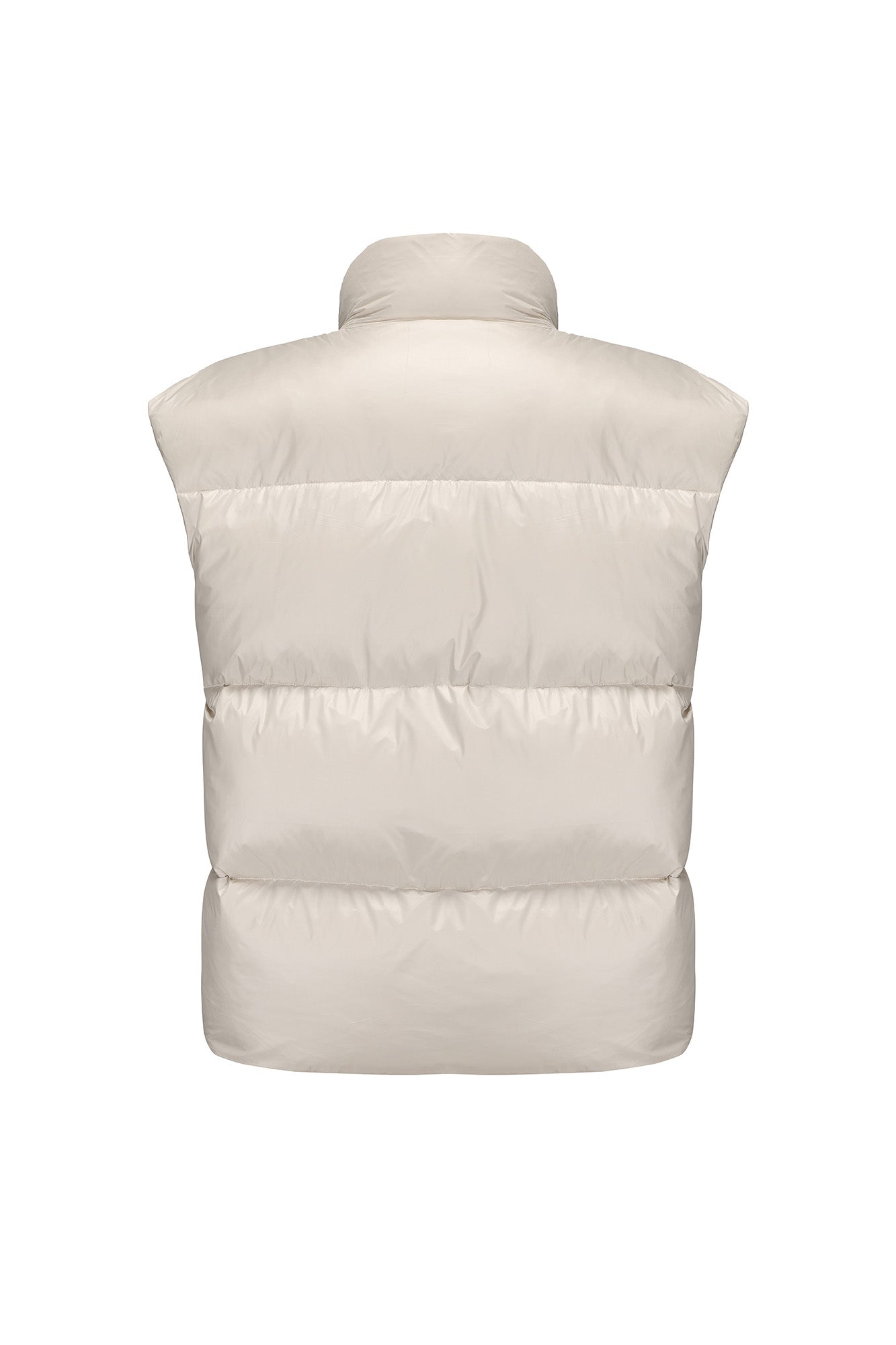 VANN VALRENCE Plain Duck Down Oversized Puffer Vest