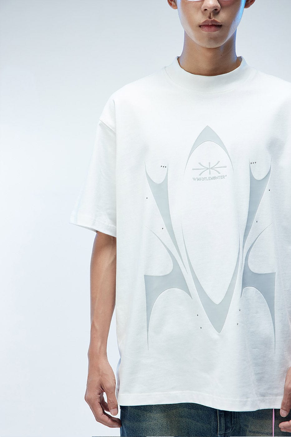 WHISTLEHUNTER Diamond Trimmed T-Shirt, premium urban and streetwear designers apparel on PROJECTISR.com, WHISTLEHUNTER