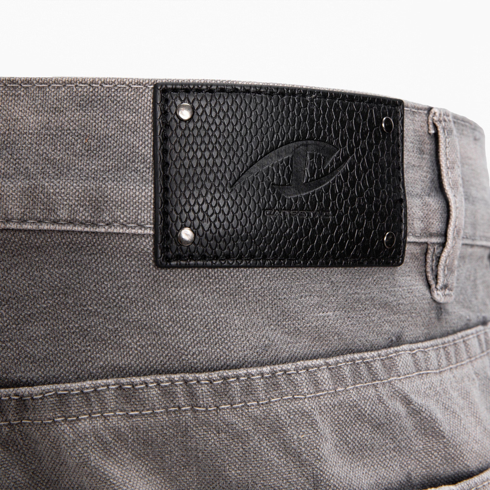 CATSSTAC Distressed Double-Knee Carpenter Straight-Leg Jeans Gray, premium urban and streetwear designers apparel on PROJECTISR.com, CATSSTAC