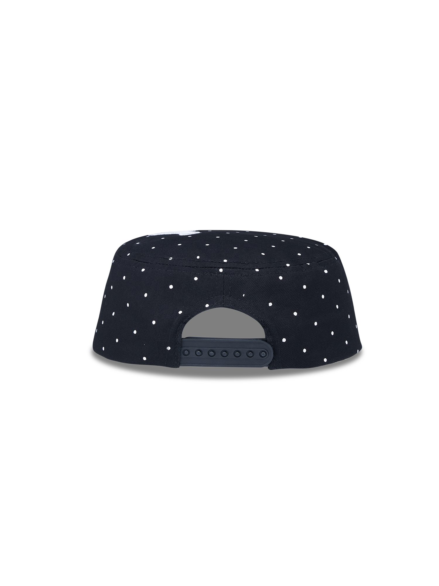 SANB Polka Dot Embroidered Pillbox Hat