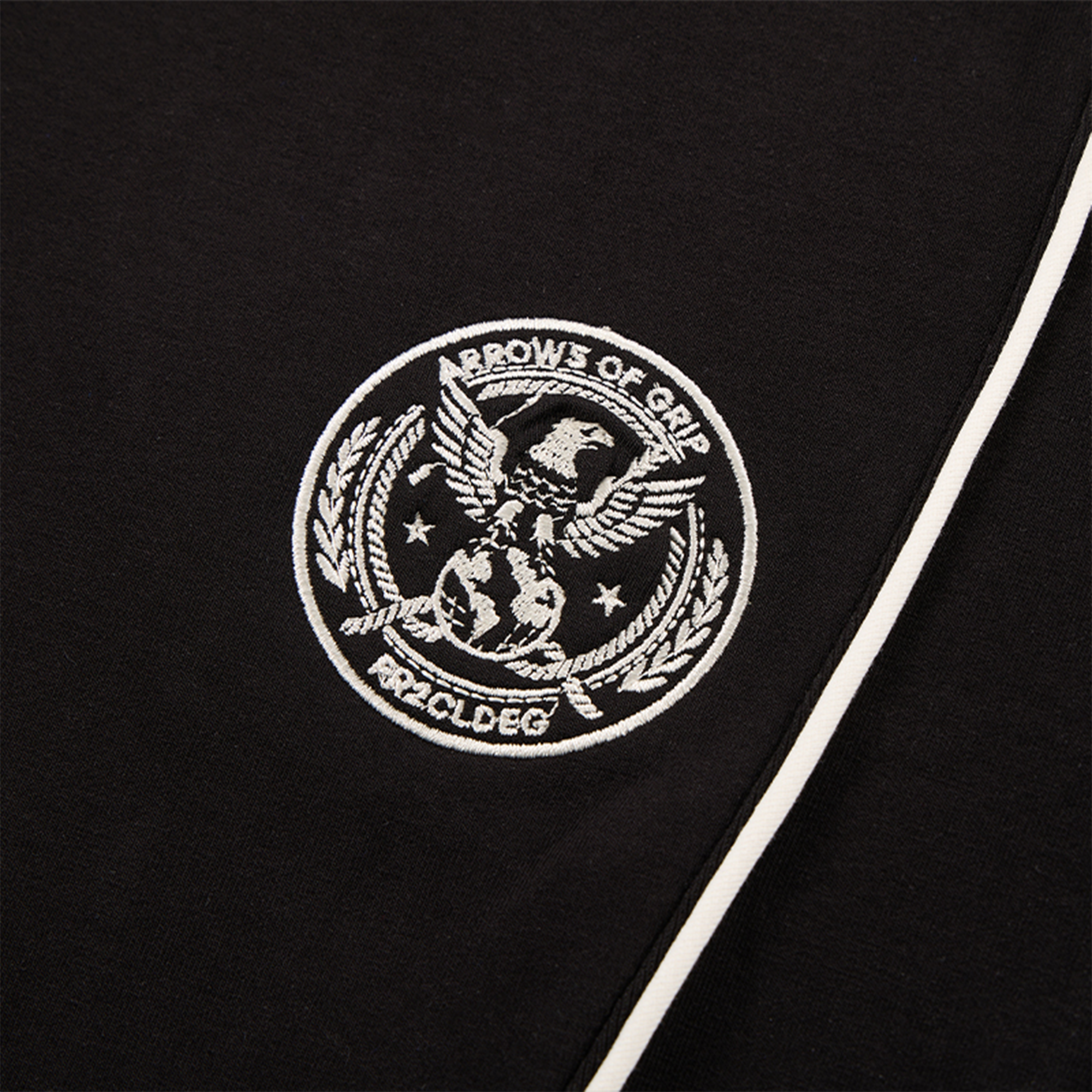 F2CE Cotton Side-Stripe Badge Sport Shorts