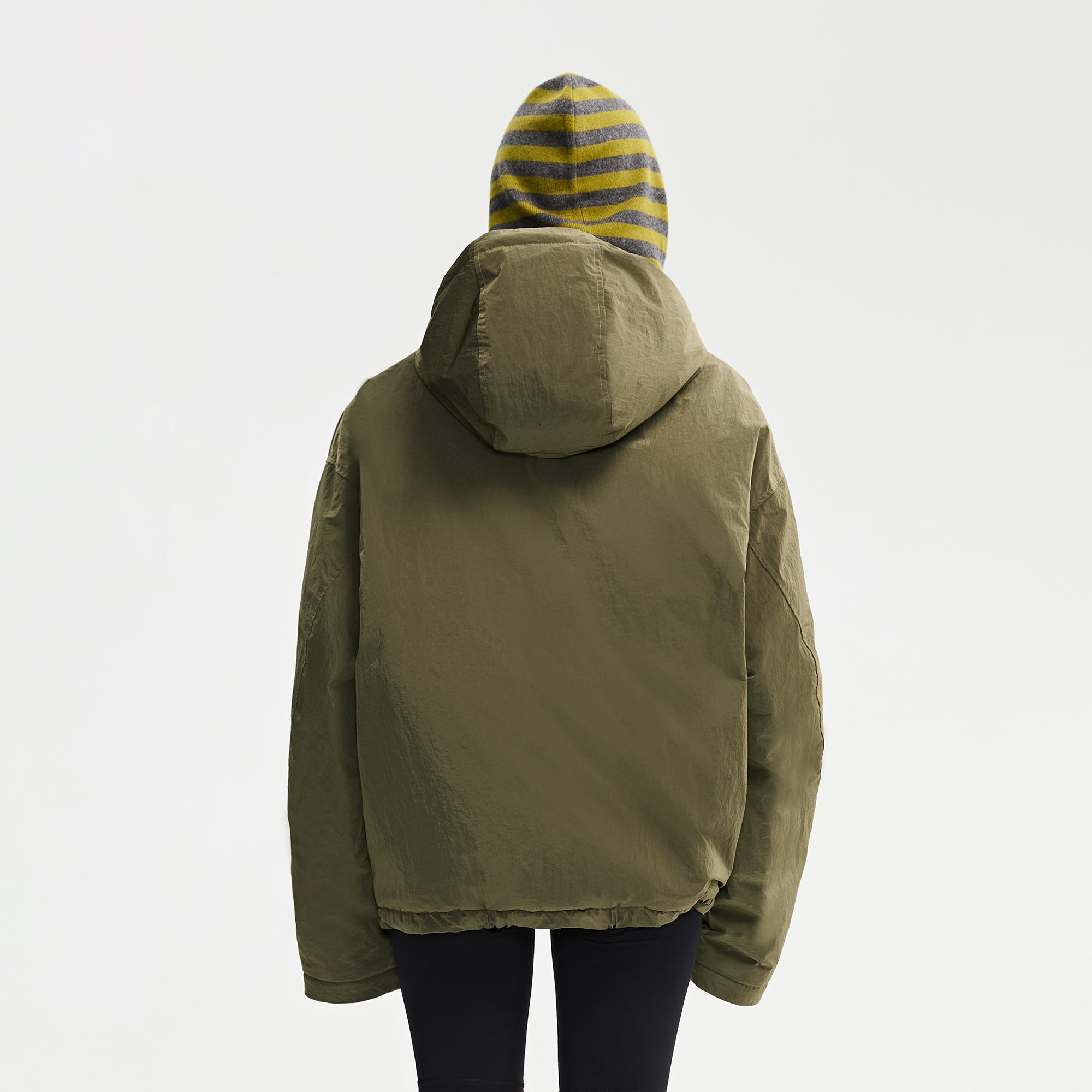 ORGANIC EMOTION Crinkled Pullover Down Jacket