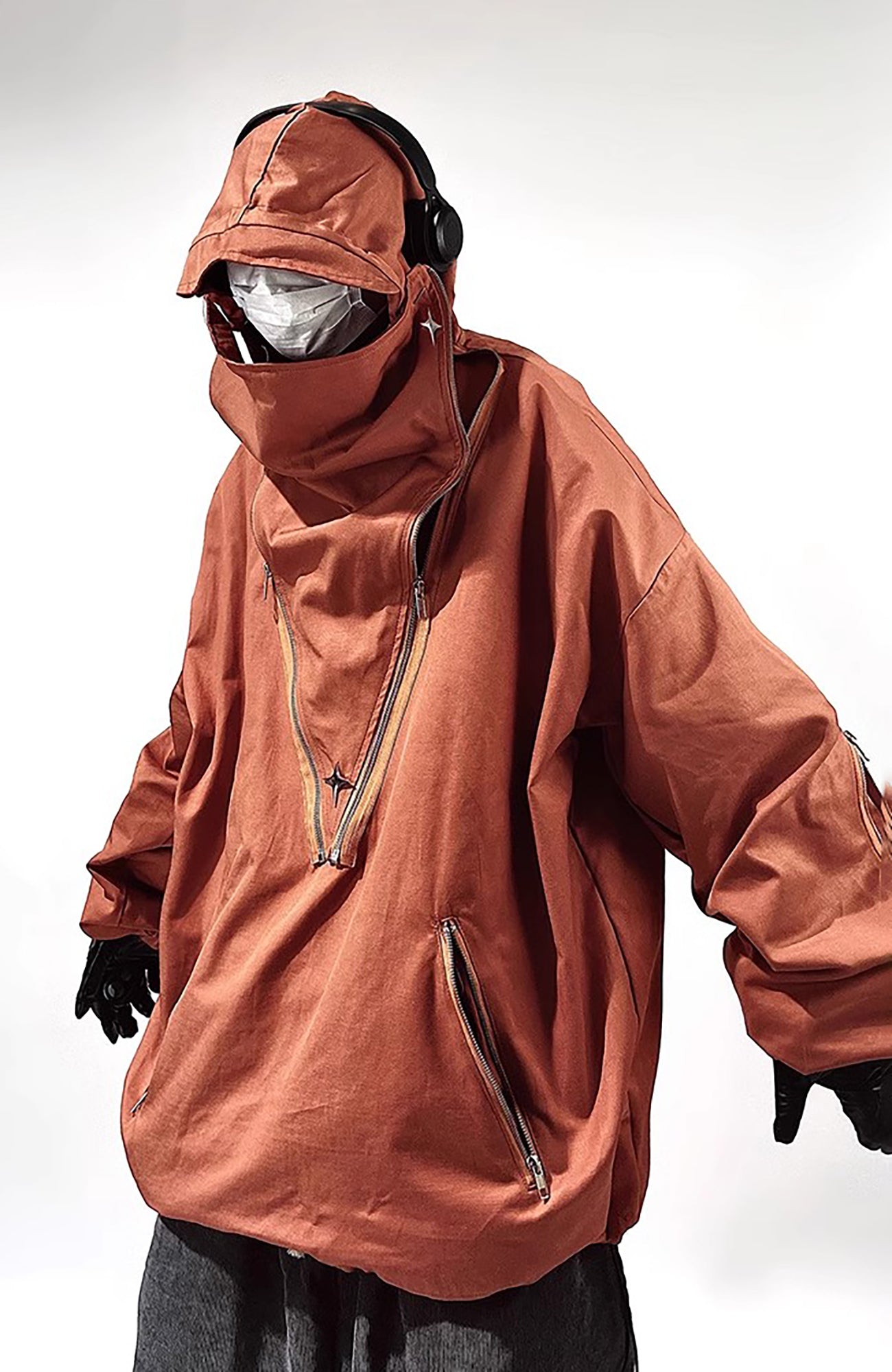 UUCSCC Utility Hooded Windbreaker Jacket