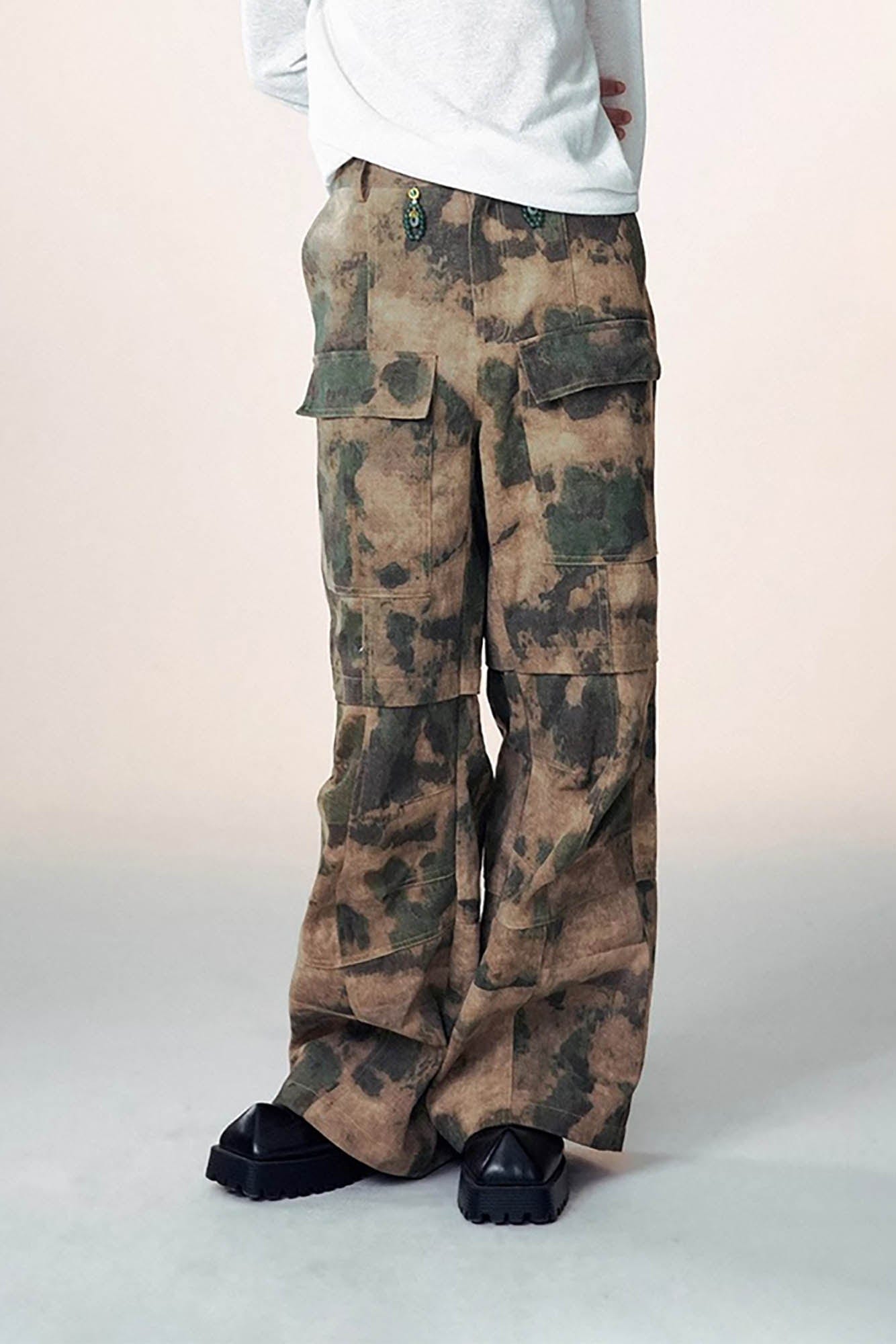 1997 POSTOFFICE Moss Camo Cargo Pants