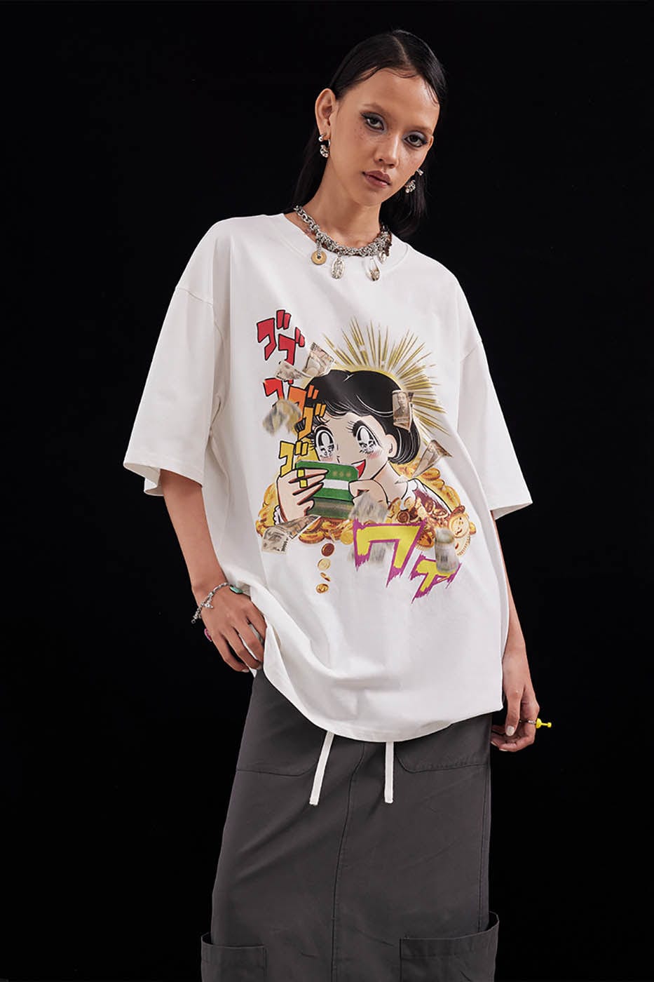 DAMAGE ASIA Comic Graphics T-Shirt, premium urban and streetwear designers apparel on PROJECTISR.com, DAMAGE ASIA