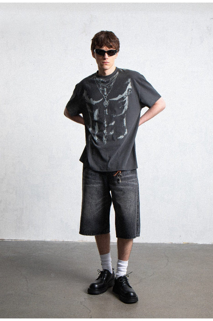 LEONSENSE Body Curve T-Shirt, premium urban and streetwear designers apparel on PROJECTISR.com, LEONSENSE