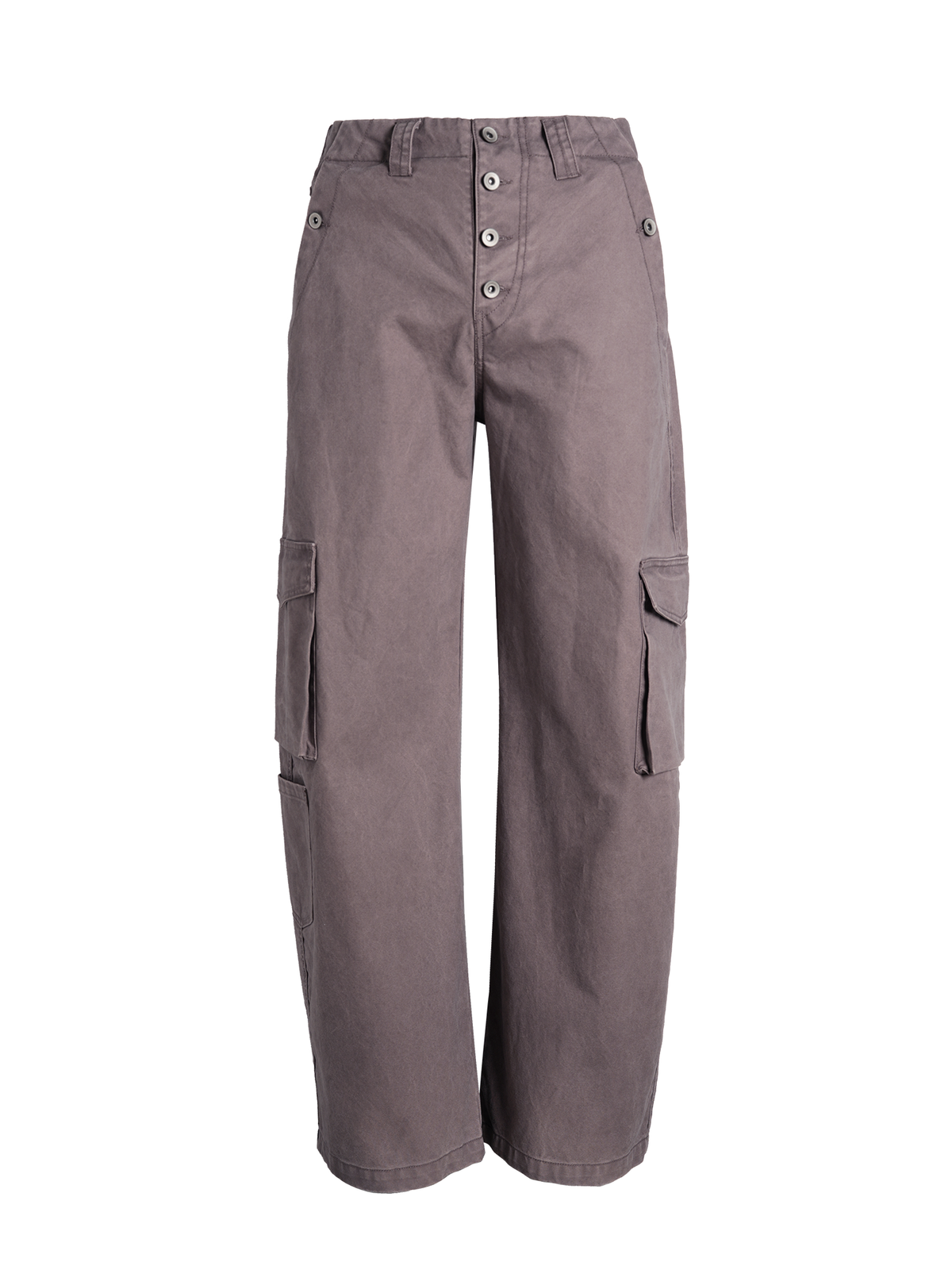 ORGANIC EMOTION Multi-Pocket Washed Retro Cargo Pants
