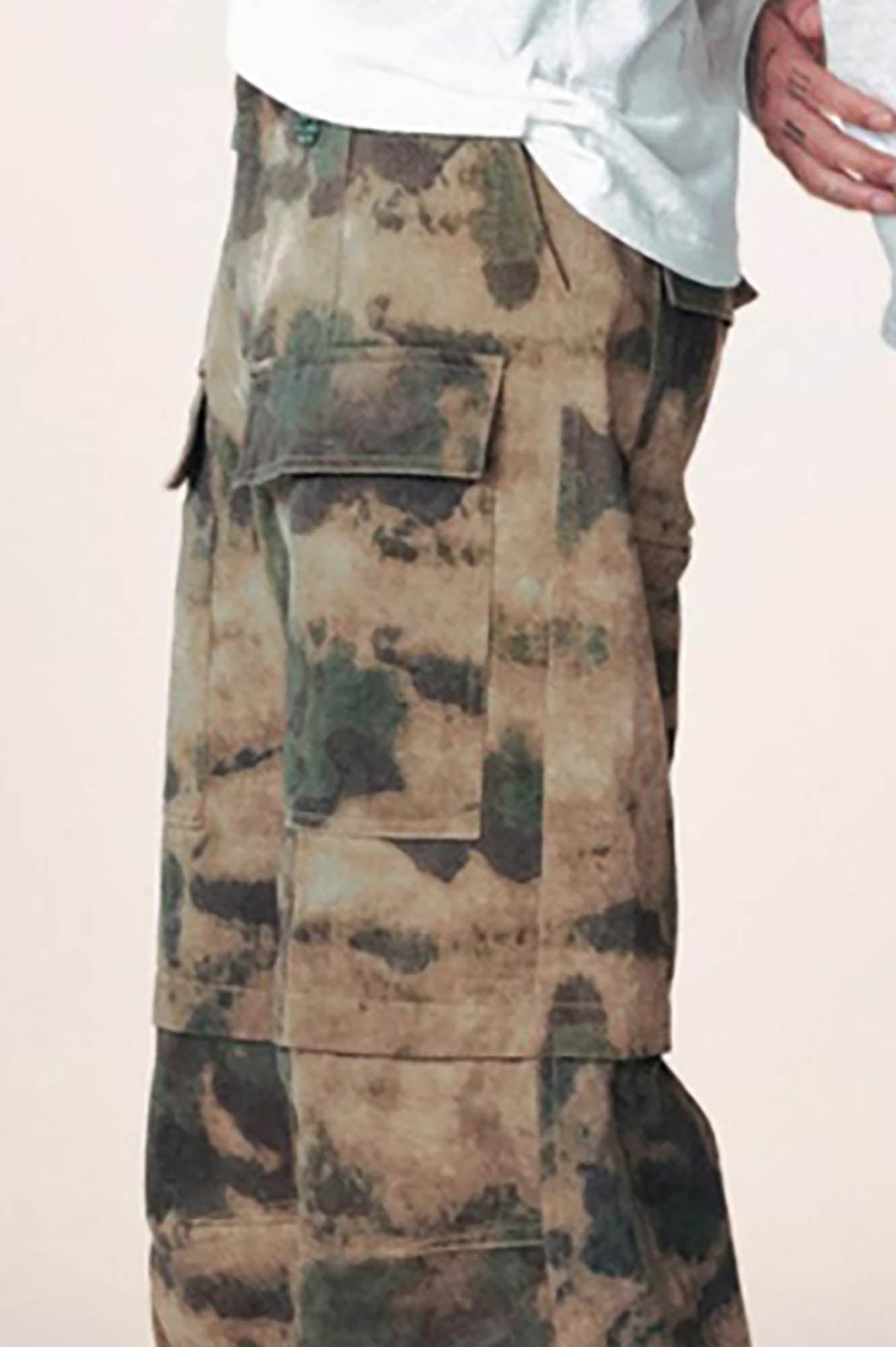 1997 POSTOFFICE Moss Camo Cargo Pants