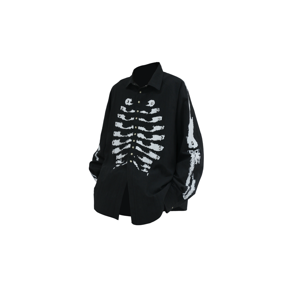 RELABEL Studded Oversized Long-Sleeve Shirt