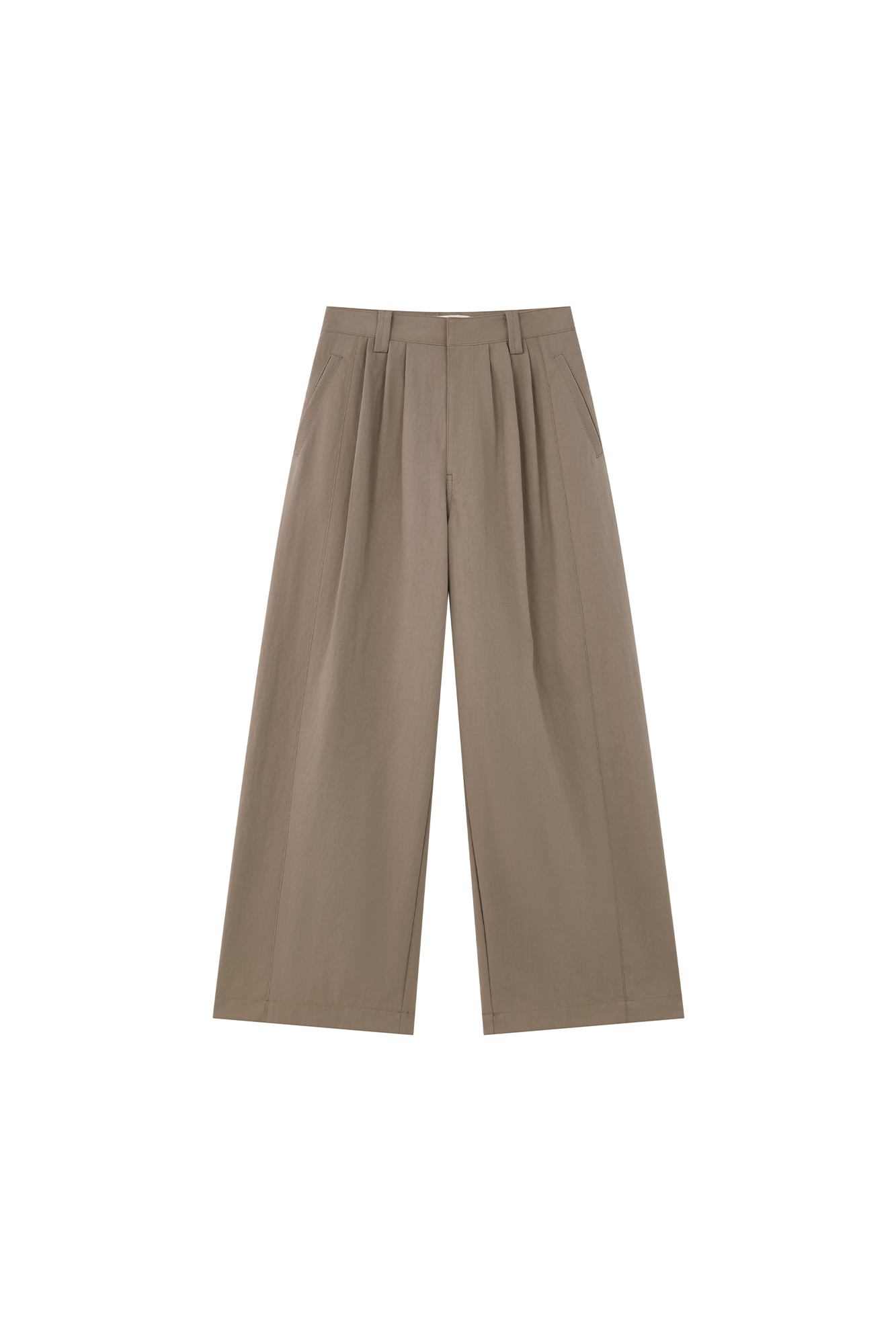 OPICLOTH Retro Pleated Wide-Leg Trousers, premium urban and streetwear designers apparel on PROJECTISR.com, OPICLOTH