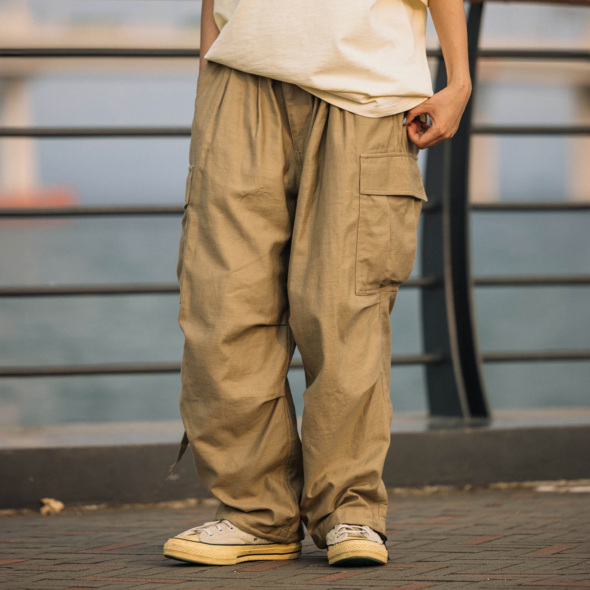 BANANA CLUB Multi-Pocket Strap M51 Cargo Pants, premium urban and streetwear designers apparel on PROJECTISR.com, BANANA CLUB