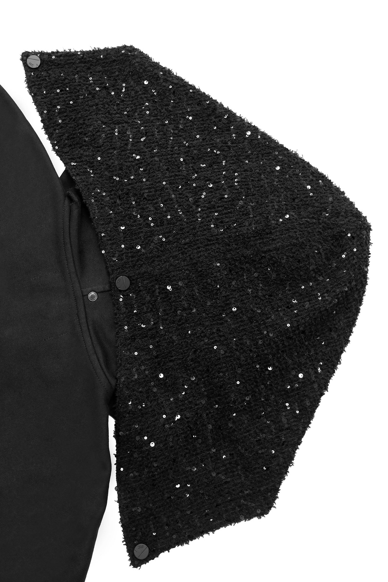 RELABEL Detachable Diamond Layered Hood Jacket, premium urban and streetwear designers apparel on PROJECTISR.com, RELABEL