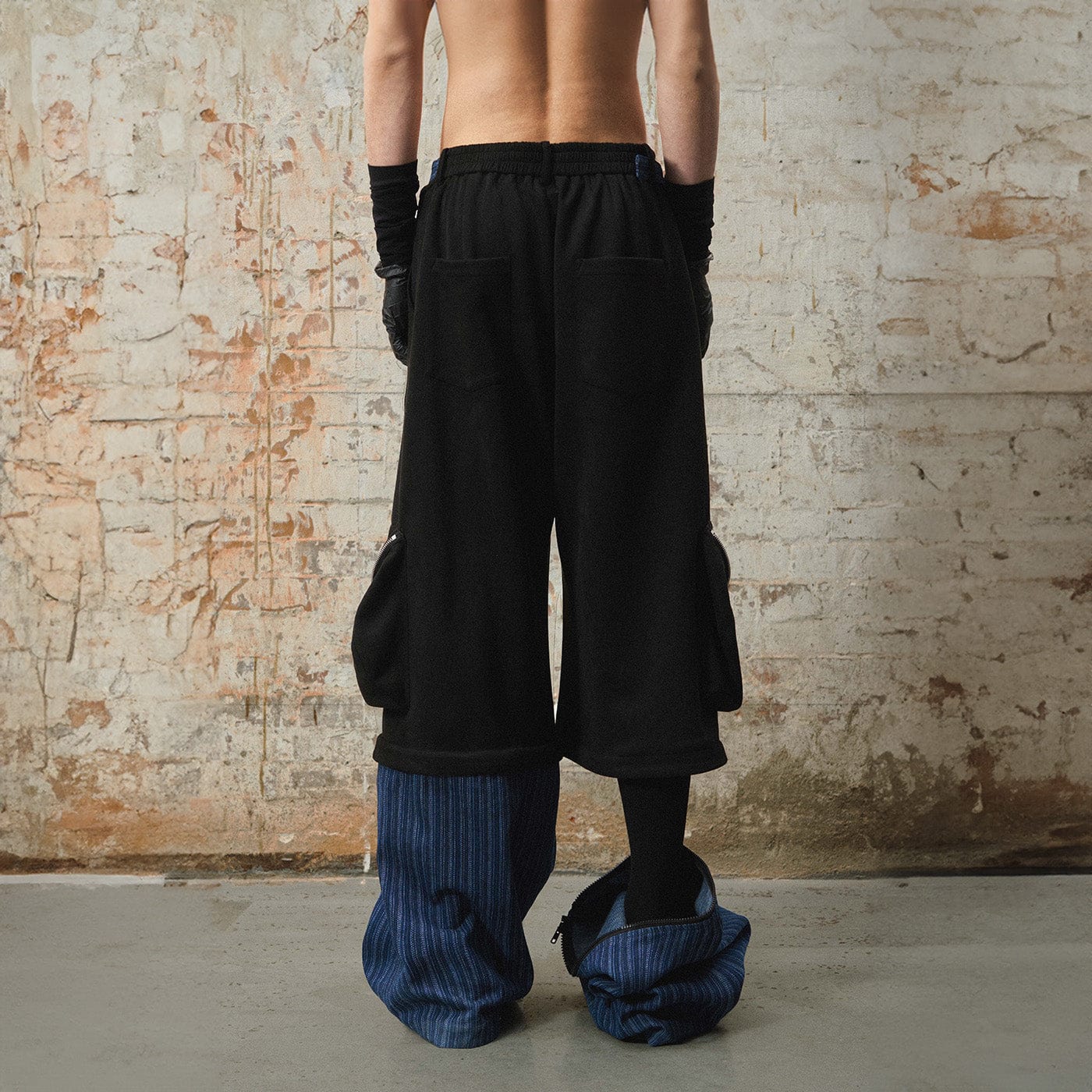 RELABEL Detachable Multimodal Cargo Pants, premium urban and streetwear designers apparel on PROJECTISR.com, RELABEL