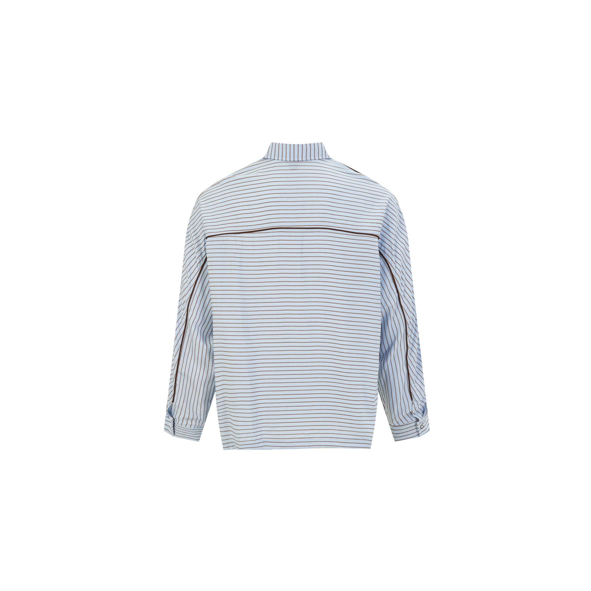 OVDY Minimal Stripe Long-Sleeve Shirt, premium urban and streetwear designers apparel on PROJECTISR.com, DVDY