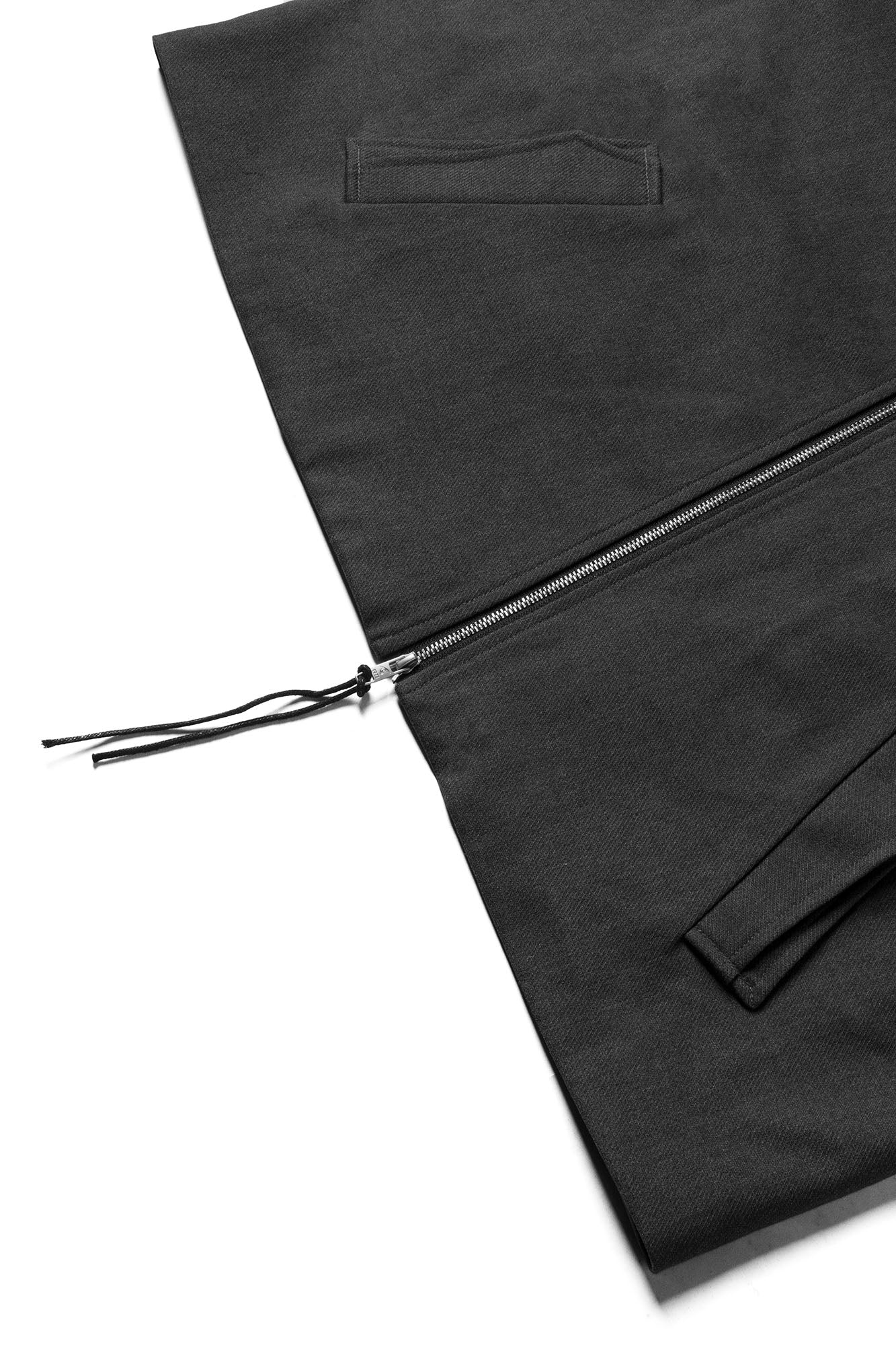 RELABEL Asymmetric Double Slider Zip Jacket