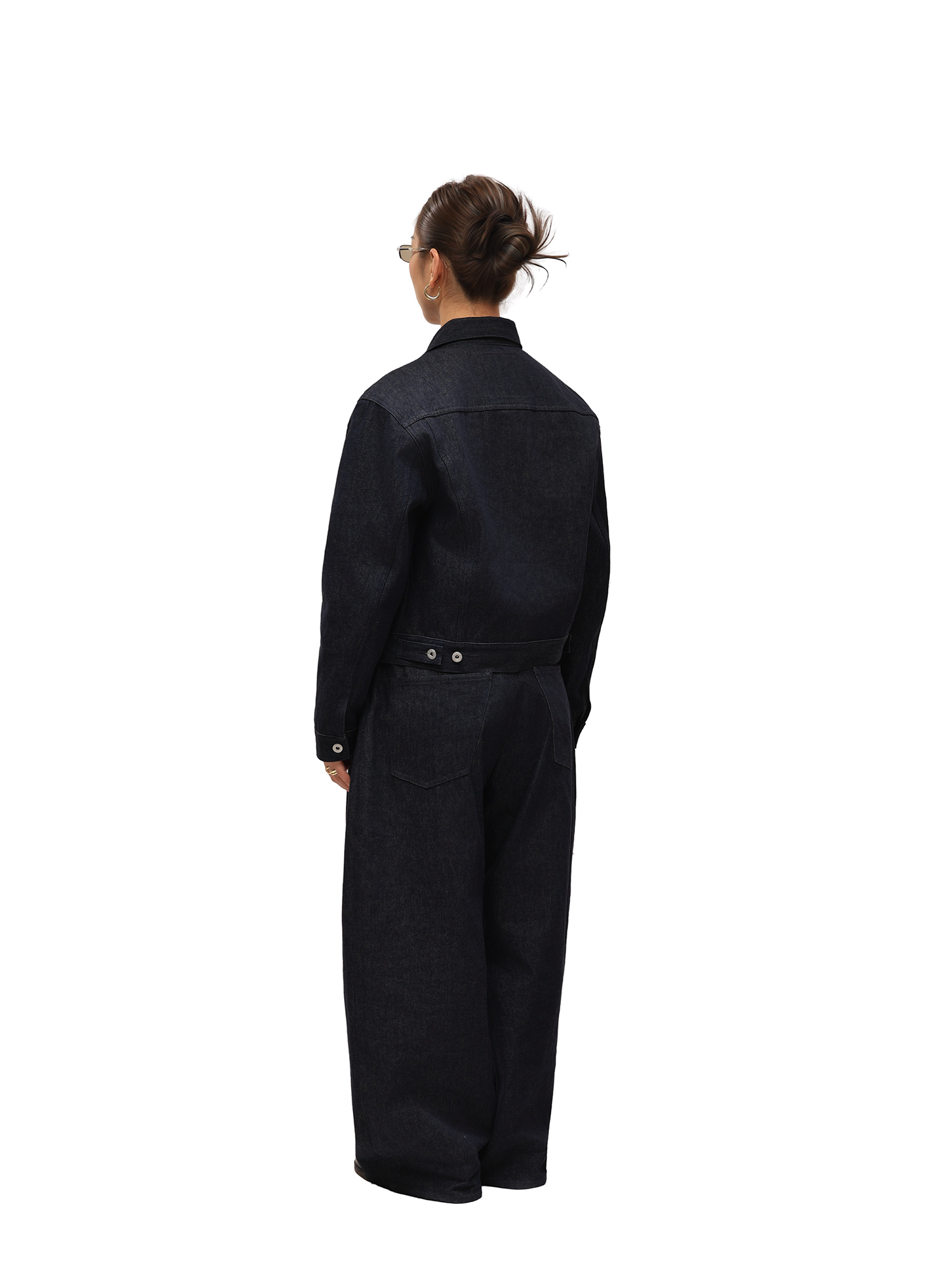 6CRAYON Indigo Baggy Wide-Leg Jeans
