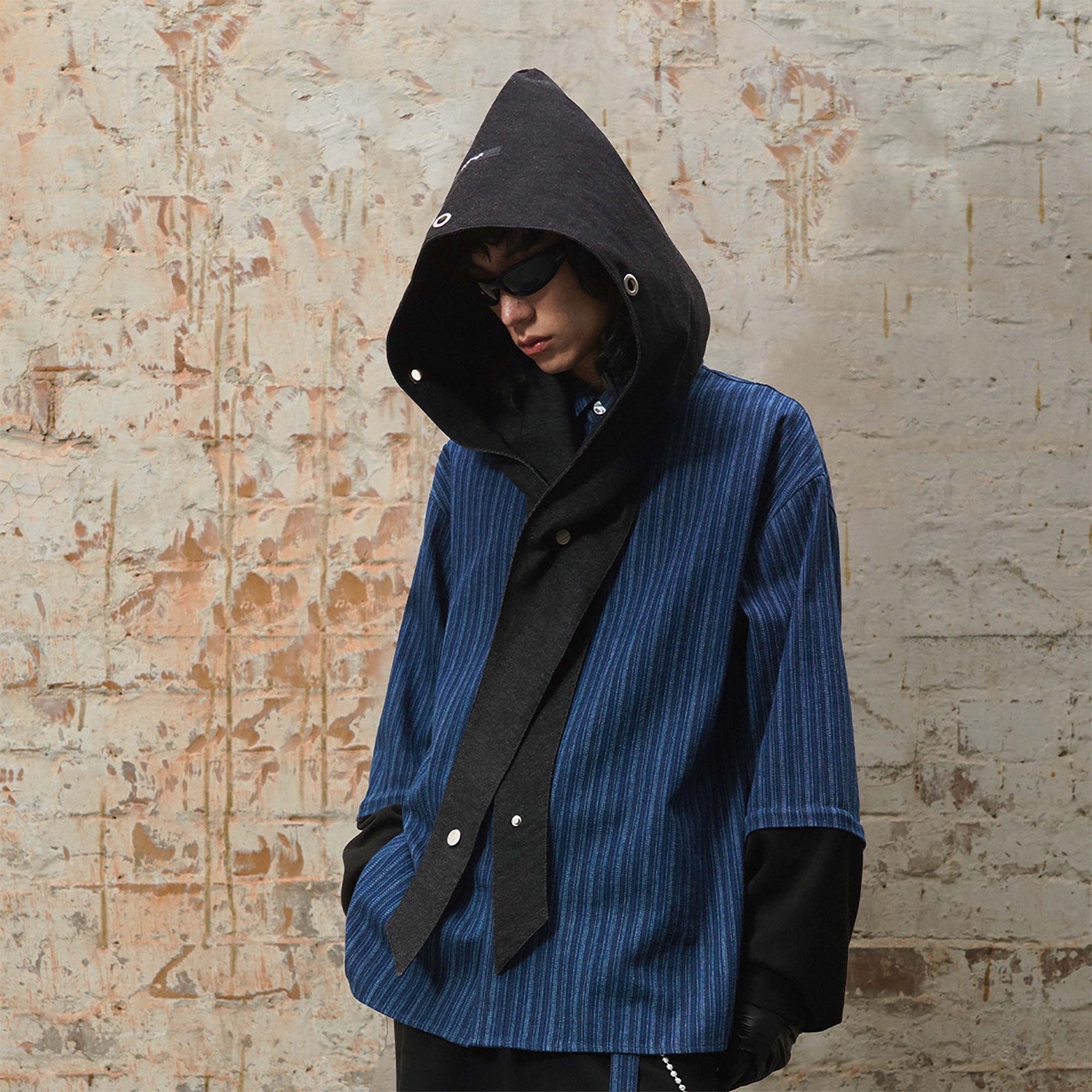 RELABEL Detachable Oversized Hood Scarf
