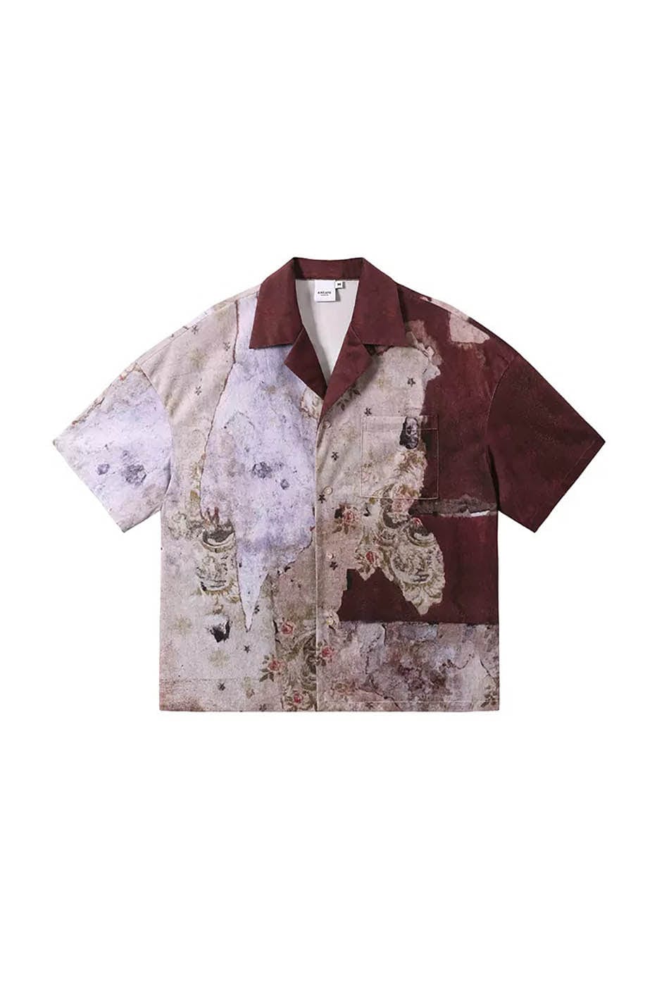 KREATE Mural Cuban Half Shirt