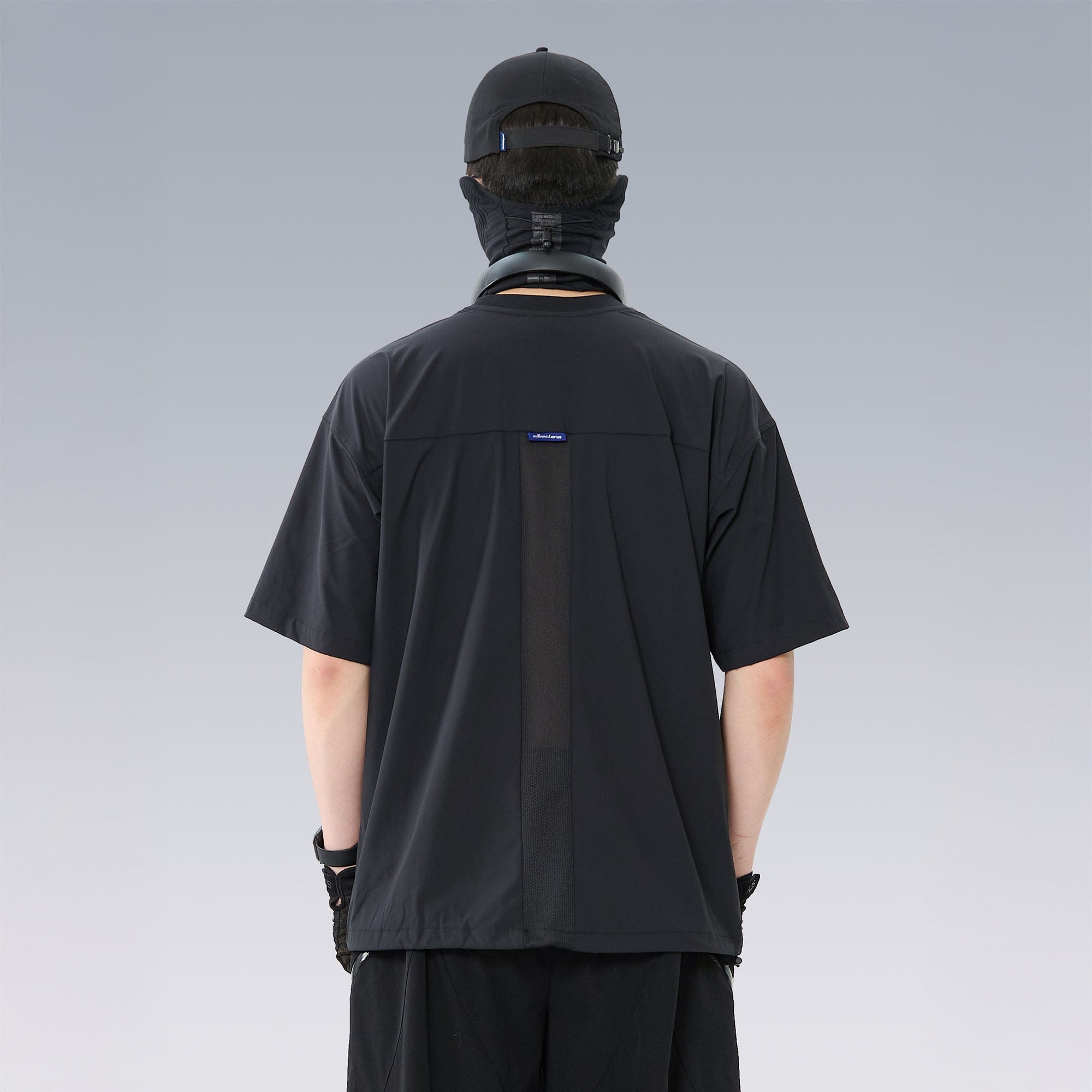 SILENSTORM Tactical Mesh-Back Zip Pocket T-Shirt, premium urban and streetwear designers apparel on PROJECTISR.com, SILENSTORM
