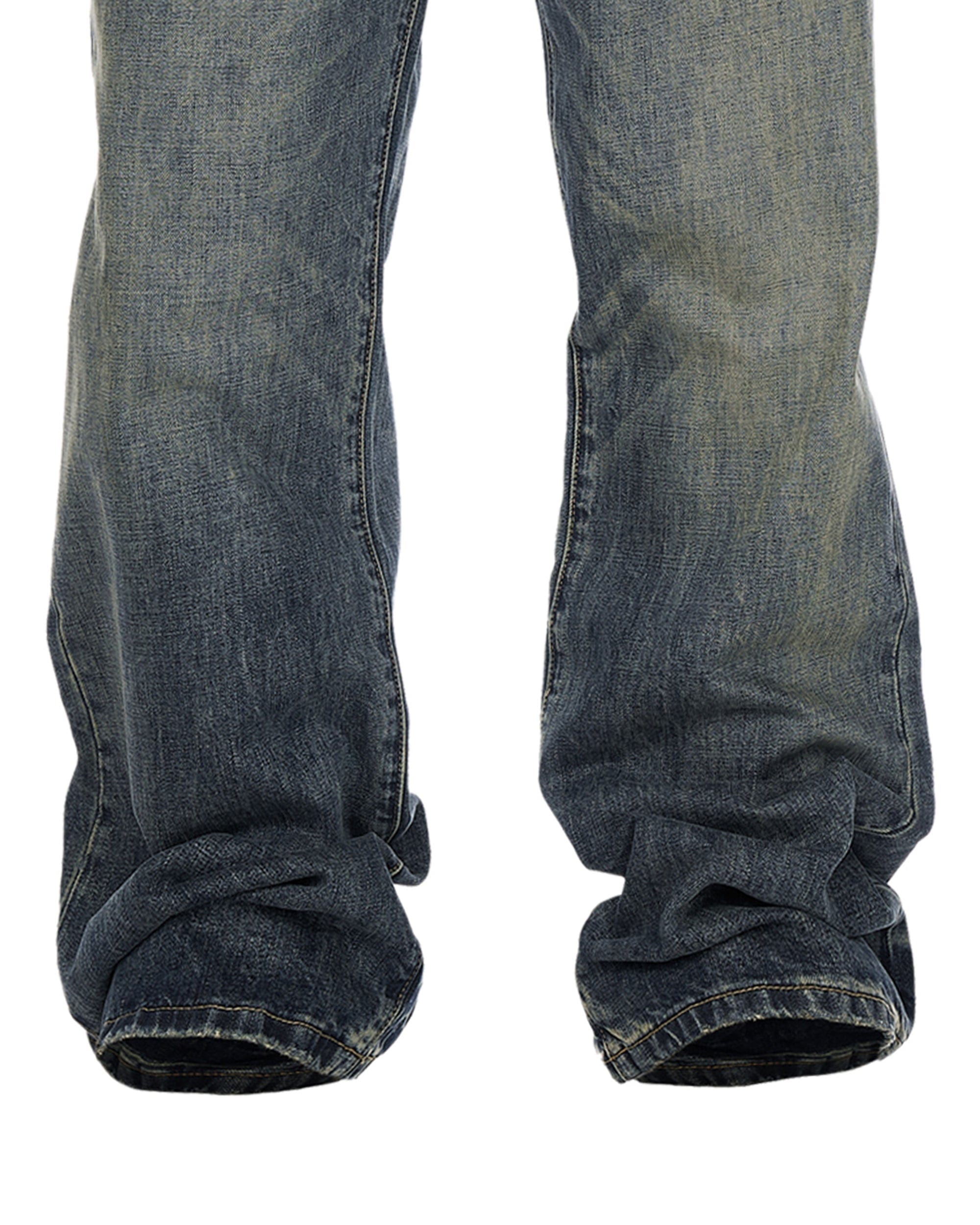 STEEPC The Classic Washed Straight-Leg Jeans