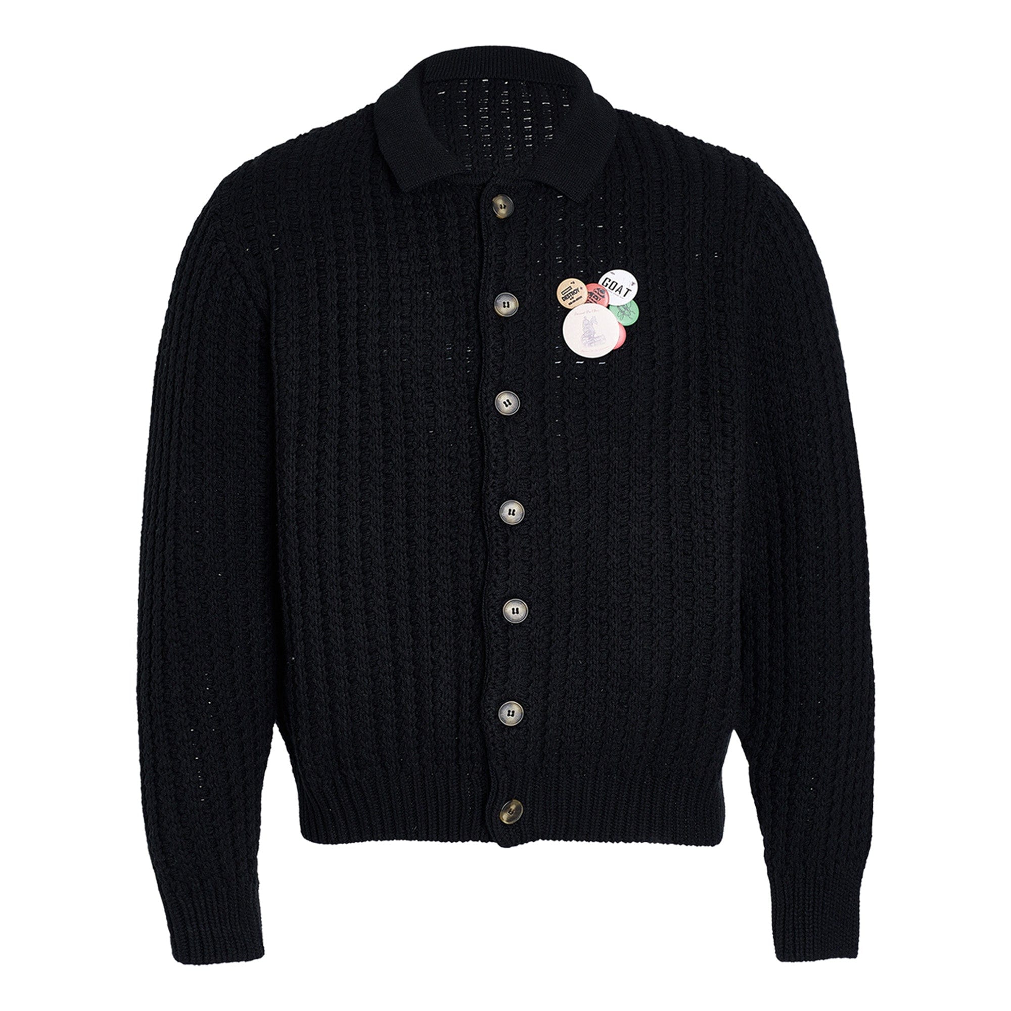 STEEPC Retro City Knitted Cardigan