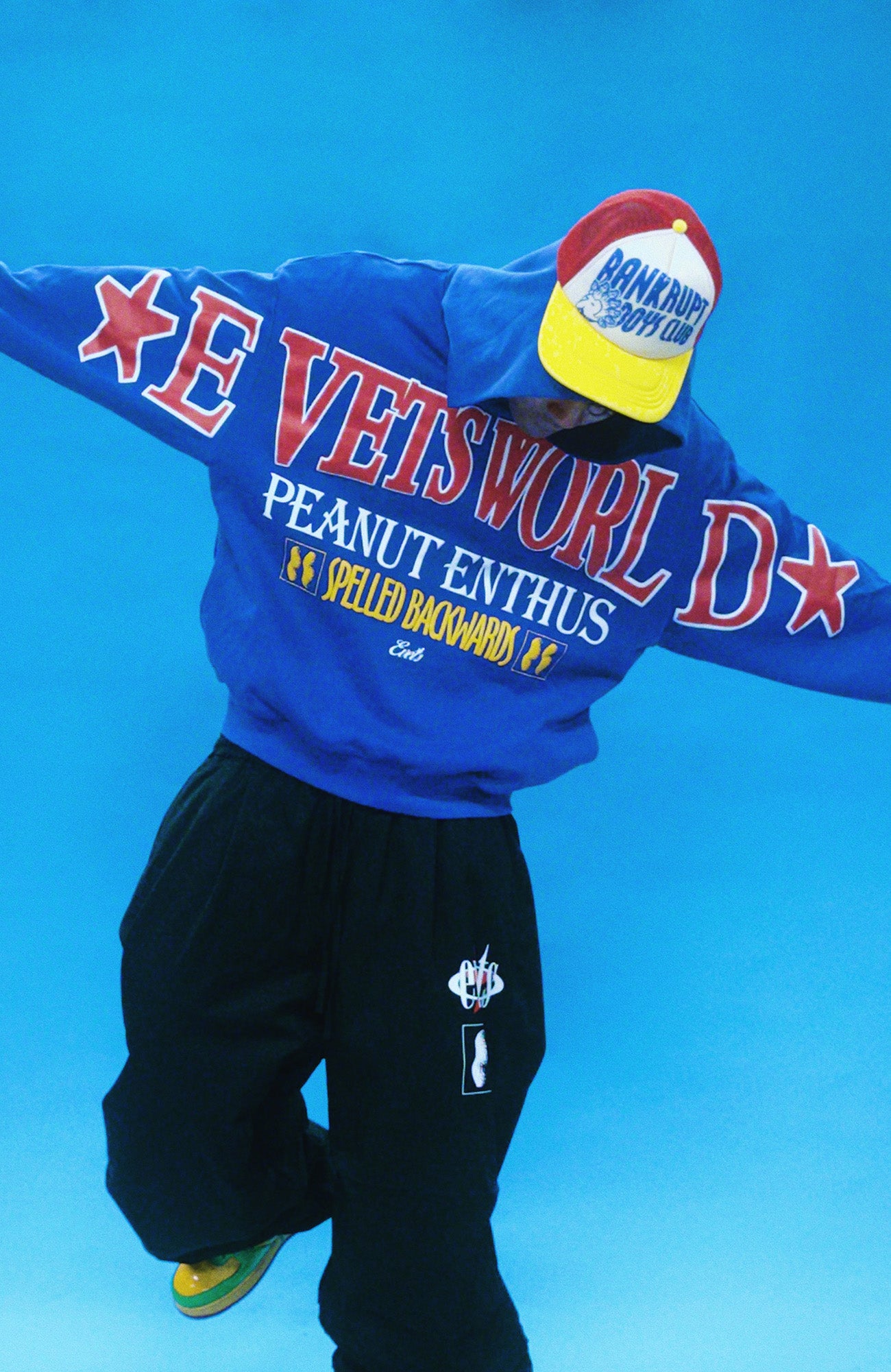 EVETS Foam Print Graphic Hoodie, premium urban and streetwear designers apparel on PROJECTISR.com, EVETS