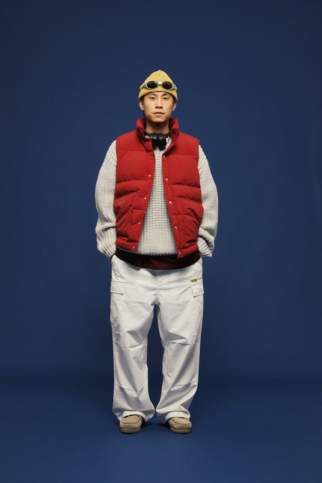 BANANA CLUB Essential Snap Down Vest