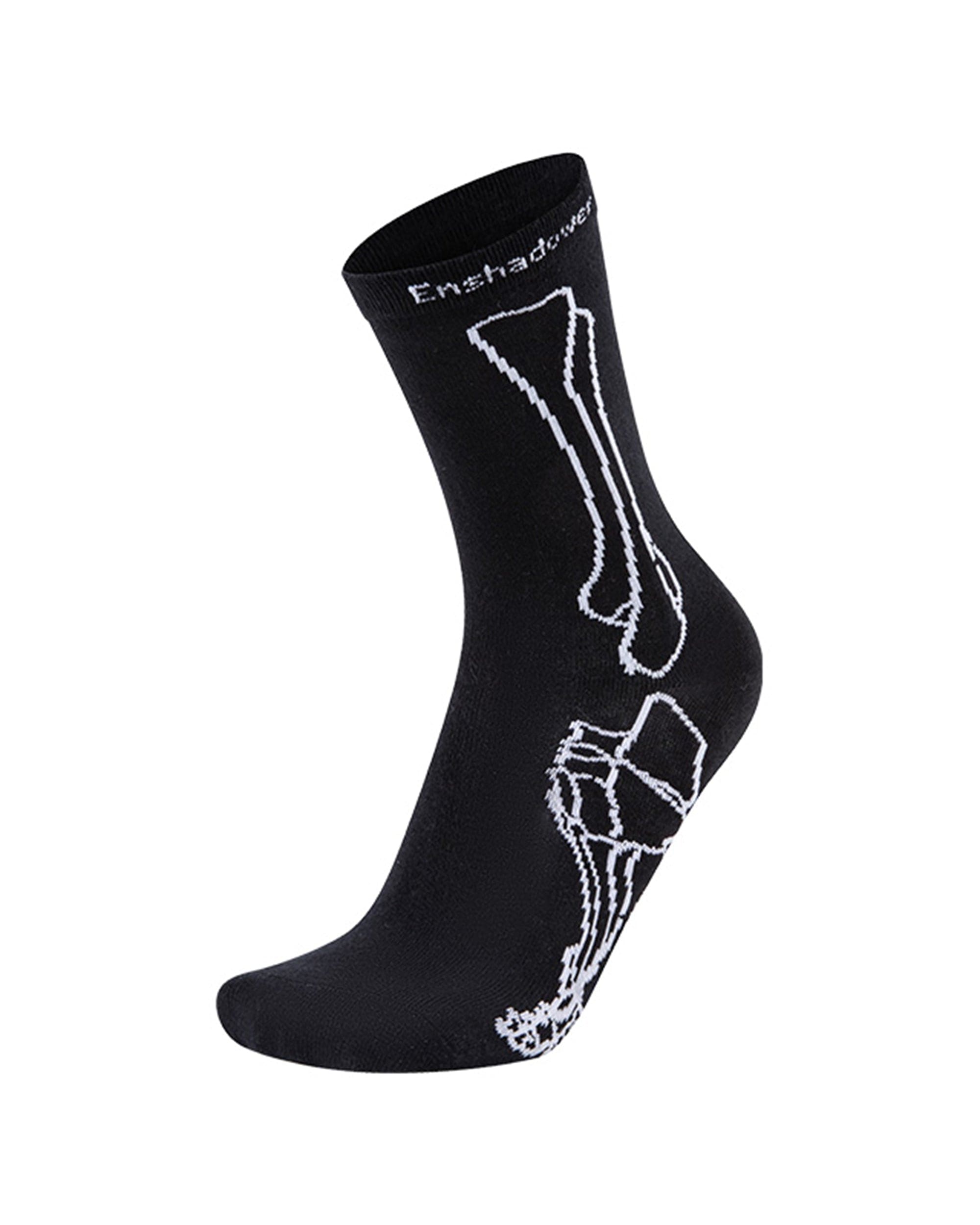 ENSHADOWER Skeleton Socks, premium urban and streetwear designers apparel on PROJECTISR.com, ENSHADOWER