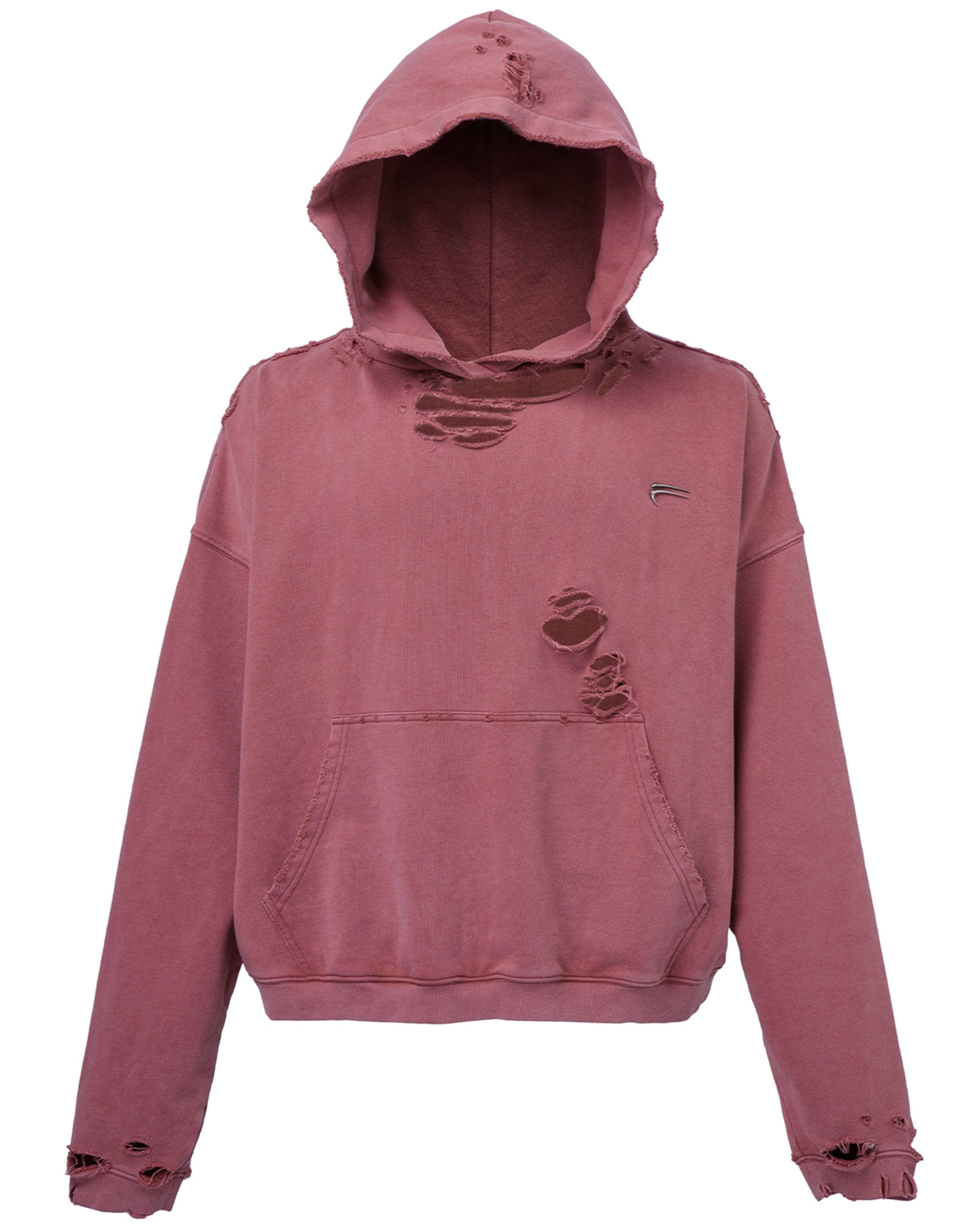 F2CE Essential Oversized Distressed Hoodie