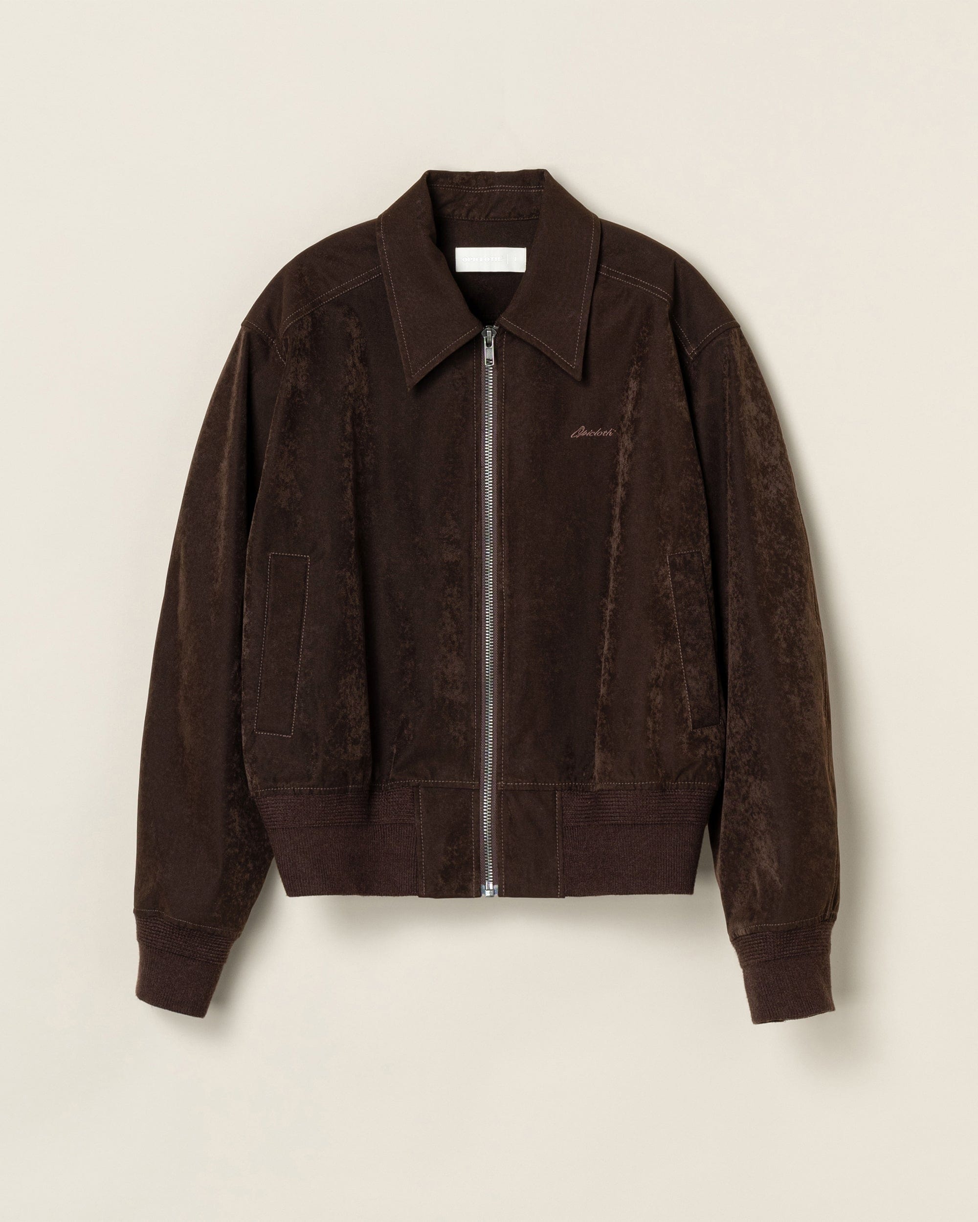 OPICLOTH Classic Washed Spliced Jacket