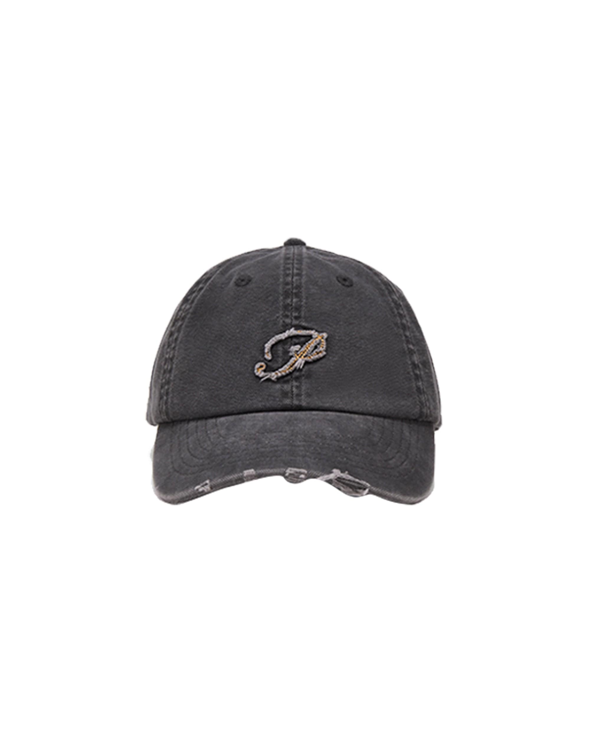 OPICLOTH Distressed LOGO Embroidered Cap, premium urban and streetwear designers apparel on PROJECTISR.com, OPICLOTH