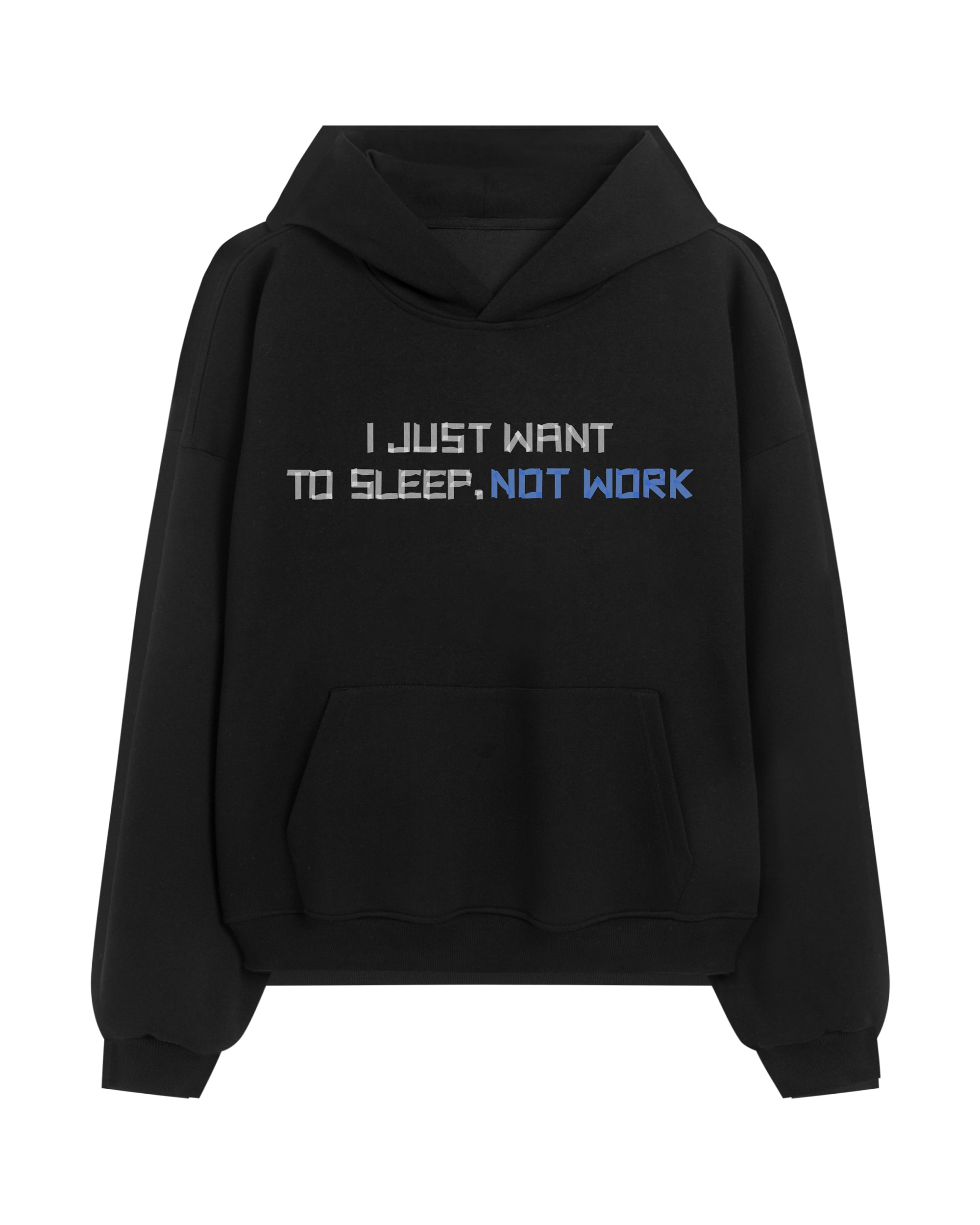 49PERCENT Modern Slogan Hoodie