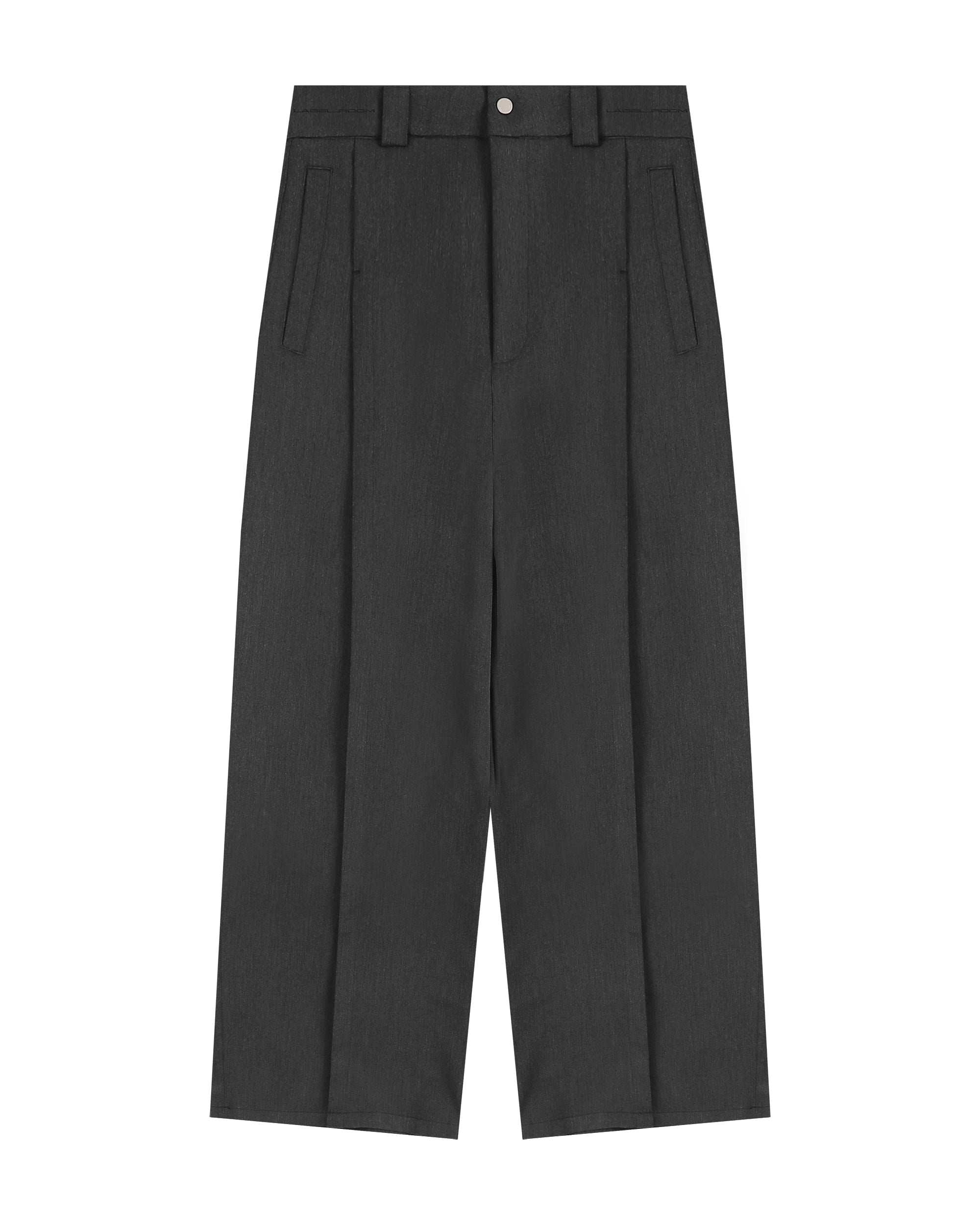 49PERCENT Modern Pleated Wide-Leg Trousers