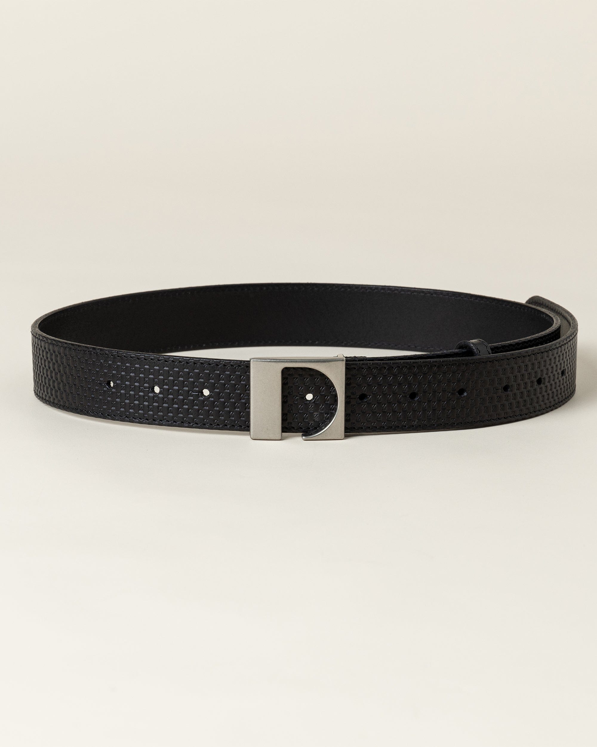 OPICLOTH Classic Embossed Leather Belt, premium urban and streetwear designers apparel on PROJECTISR.com, OPICLOTH