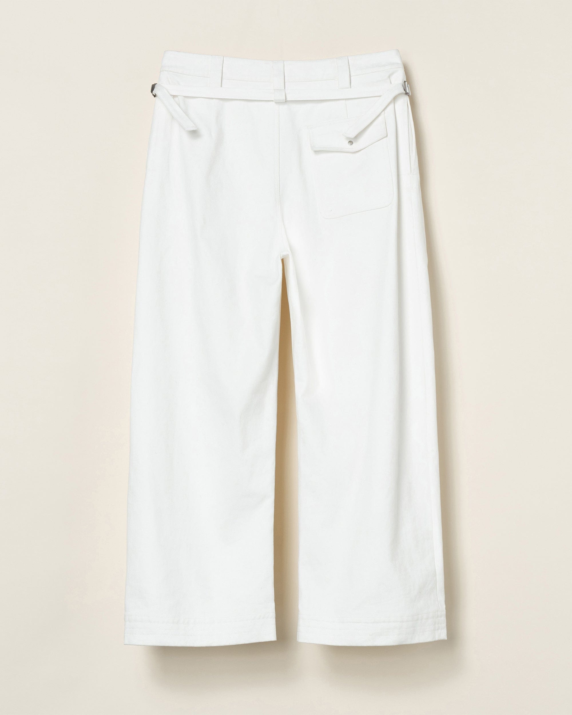 OPICLOTH Crinkled Wide-Leg Pants