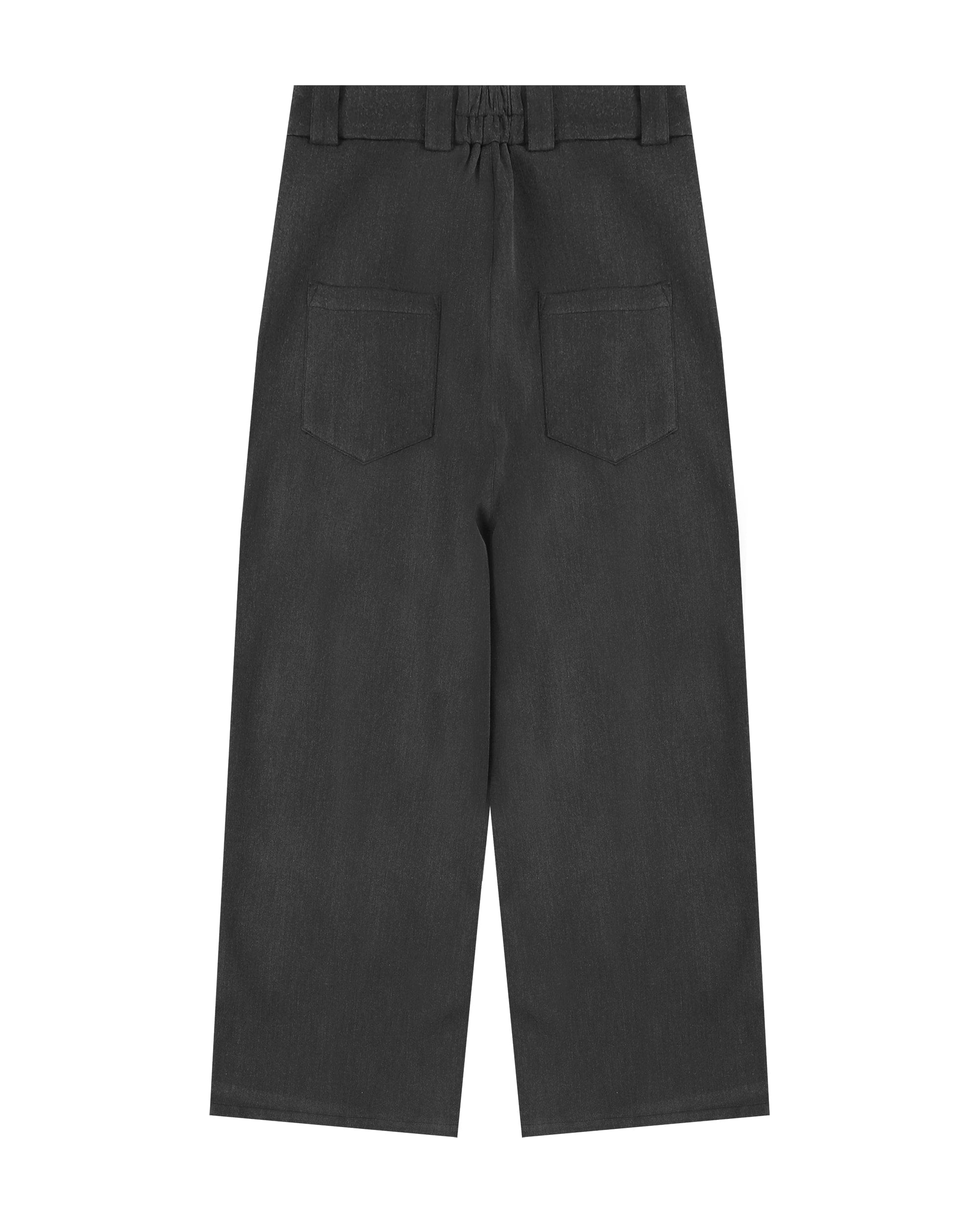 49PERCENT Modern Pleated Wide-Leg Trousers