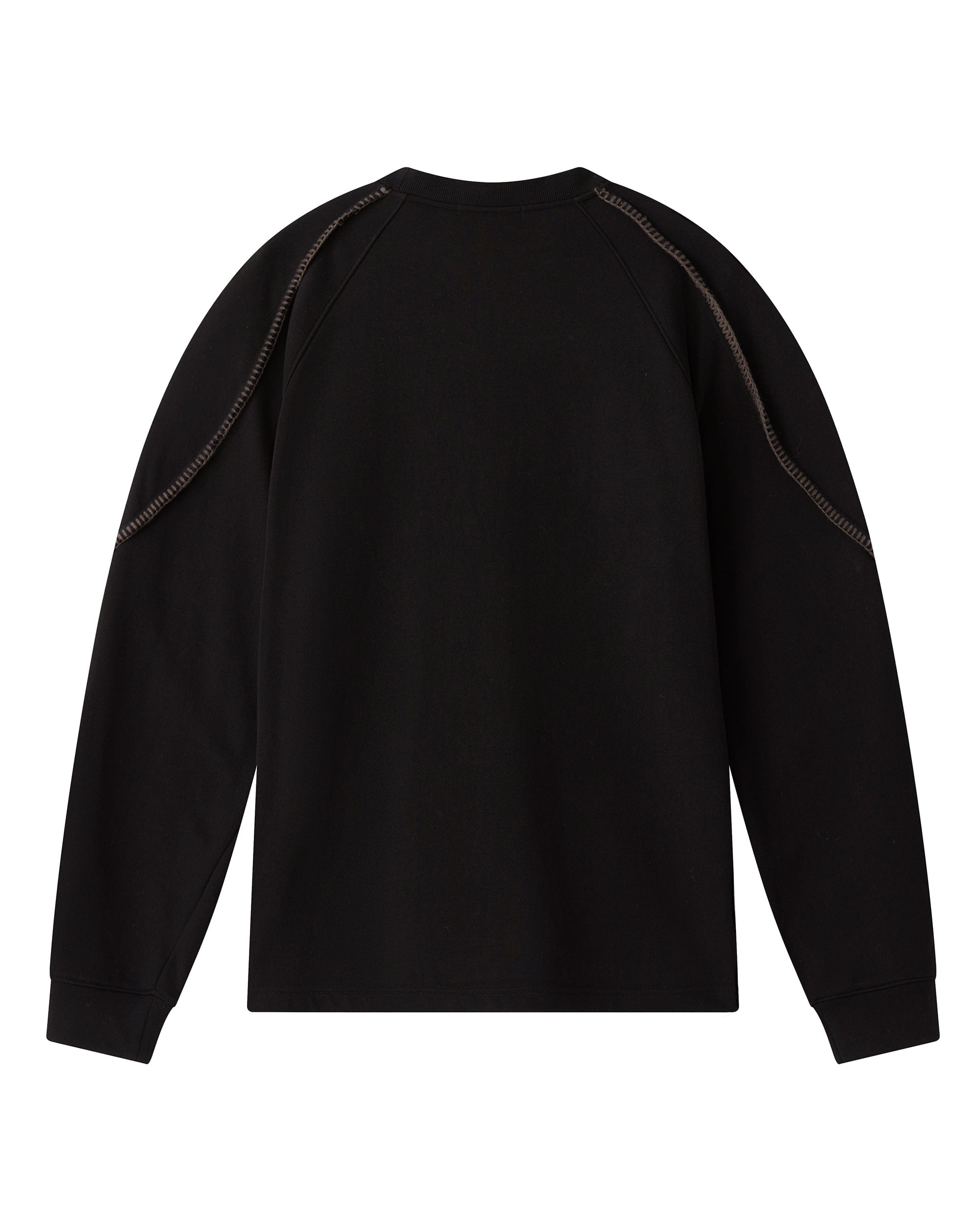 ORGANIC EMOTION Stitched Sleeves Sweatshirt