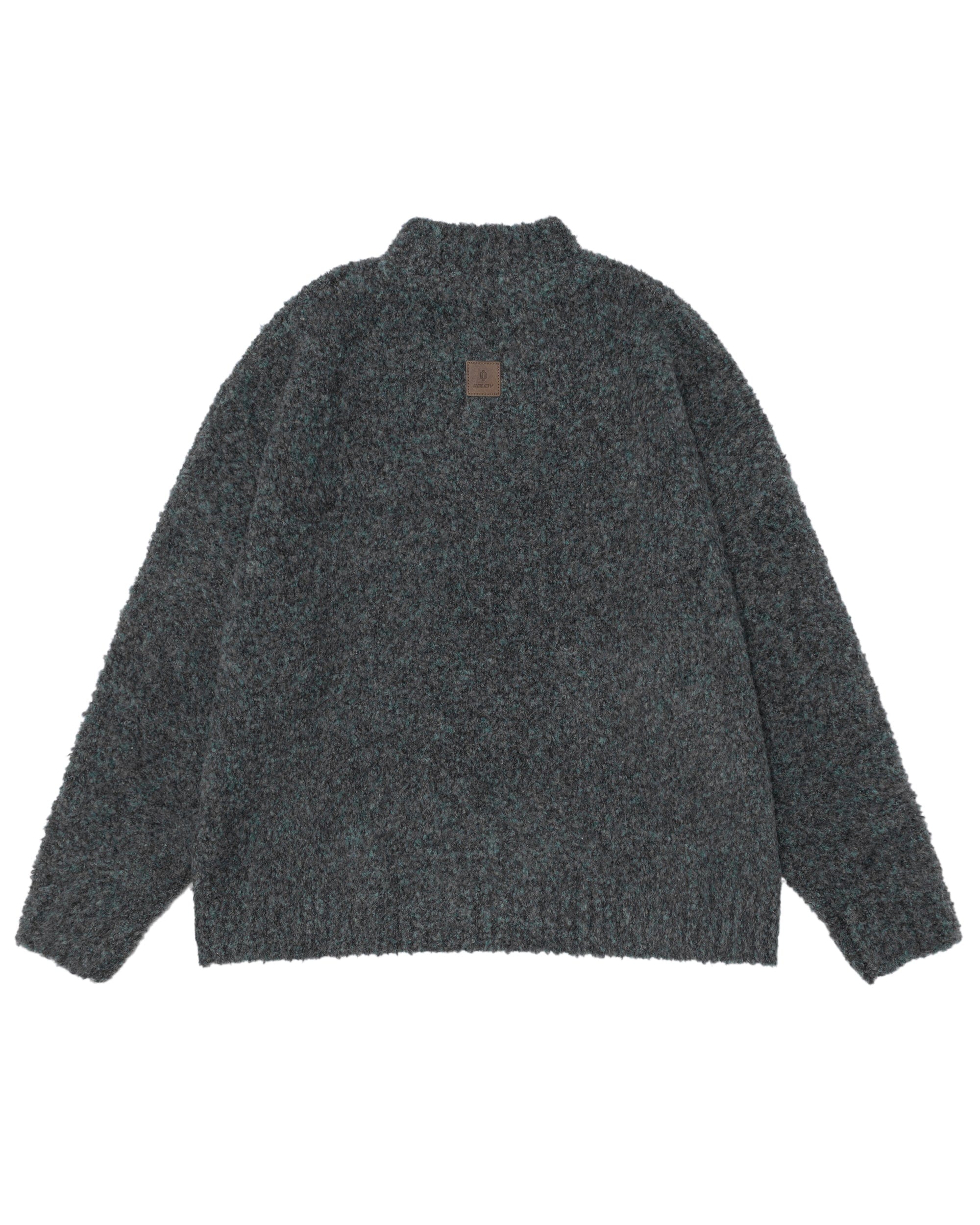 OVDY Modern V-neck Fleece Sweater