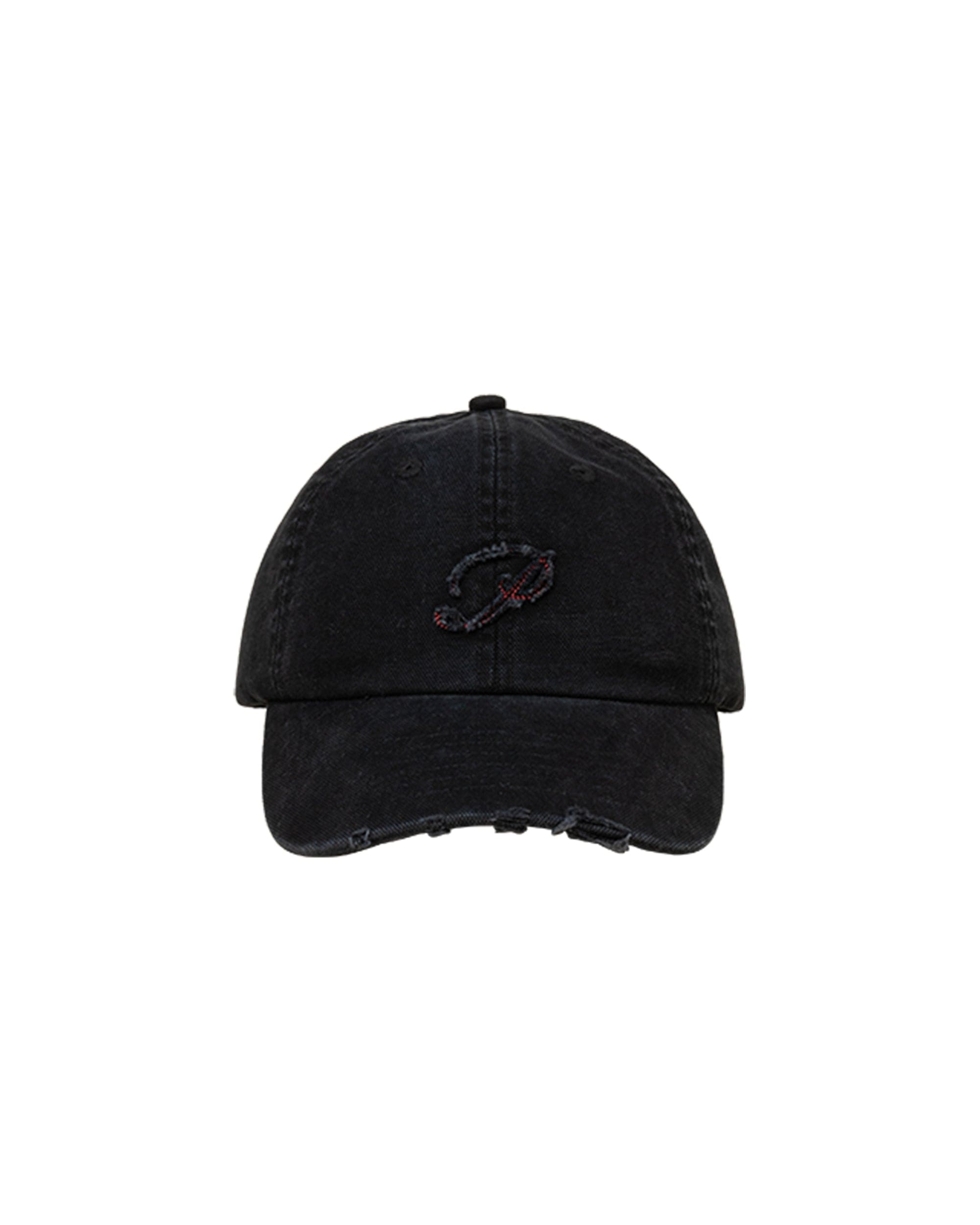 OPICLOTH Distressed LOGO Embroidered Cap, premium urban and streetwear designers apparel on PROJECTISR.com, OPICLOTH