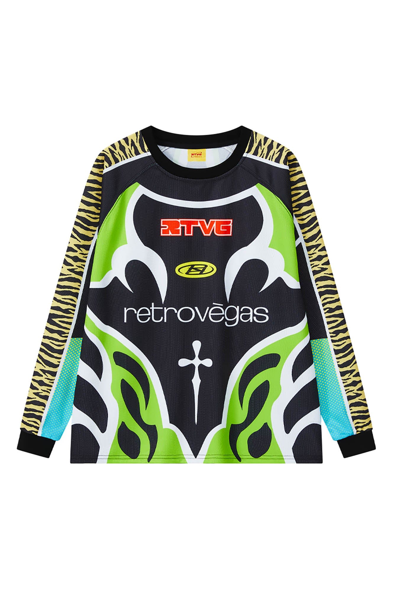 RTVG Retro Street Racing Long-Sleeve Jersey