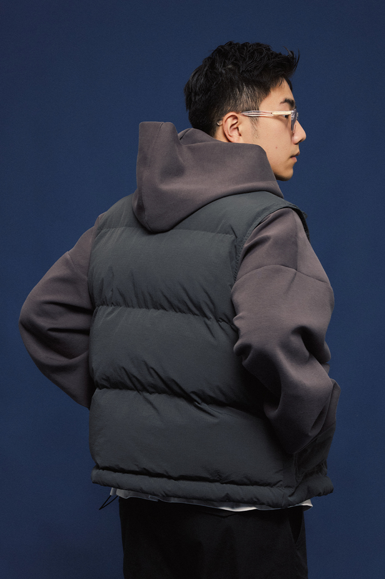 BANANA CLUB Essential Snap Down Vest