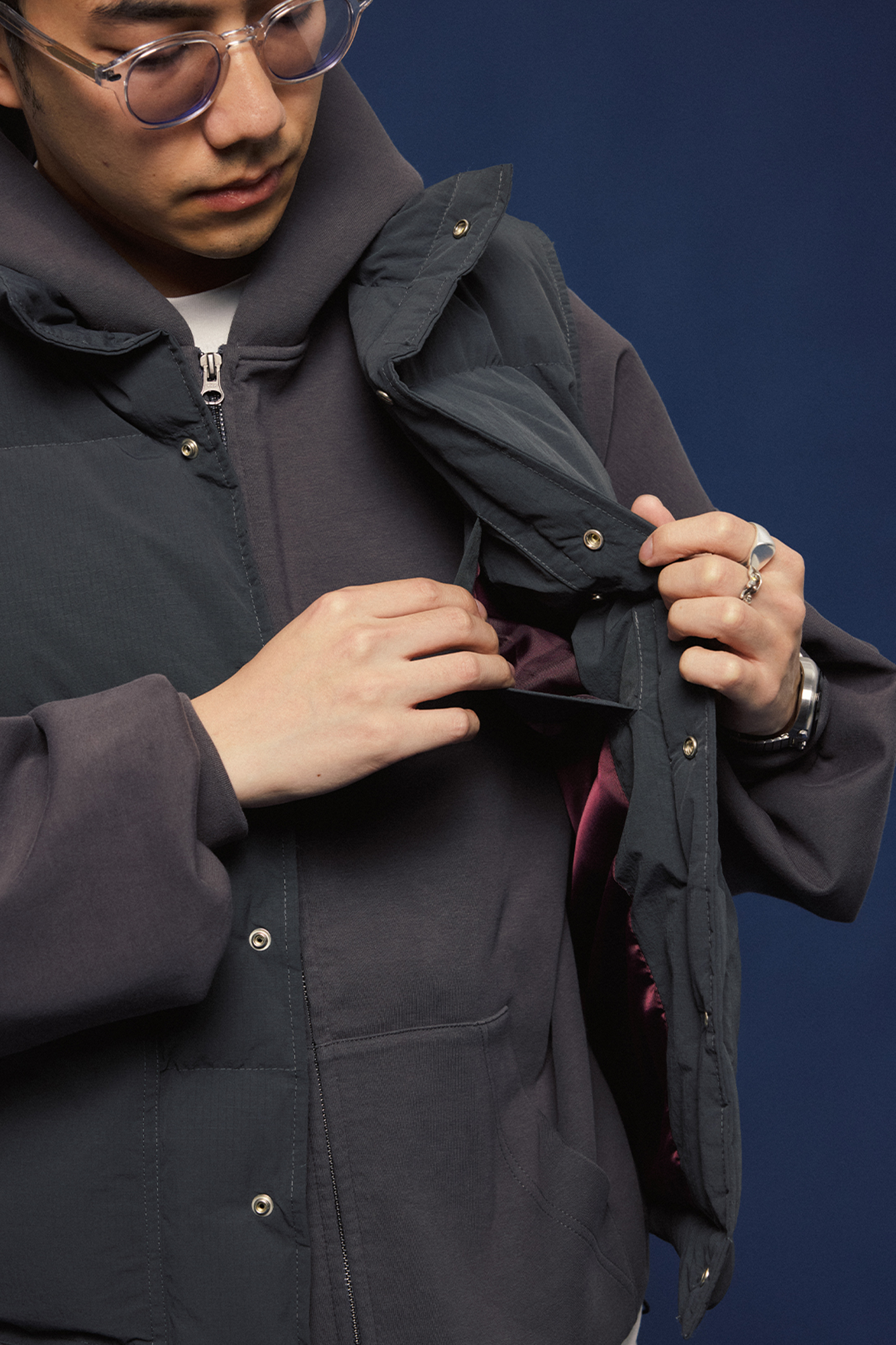 BANANA CLUB Essential Snap Down Vest