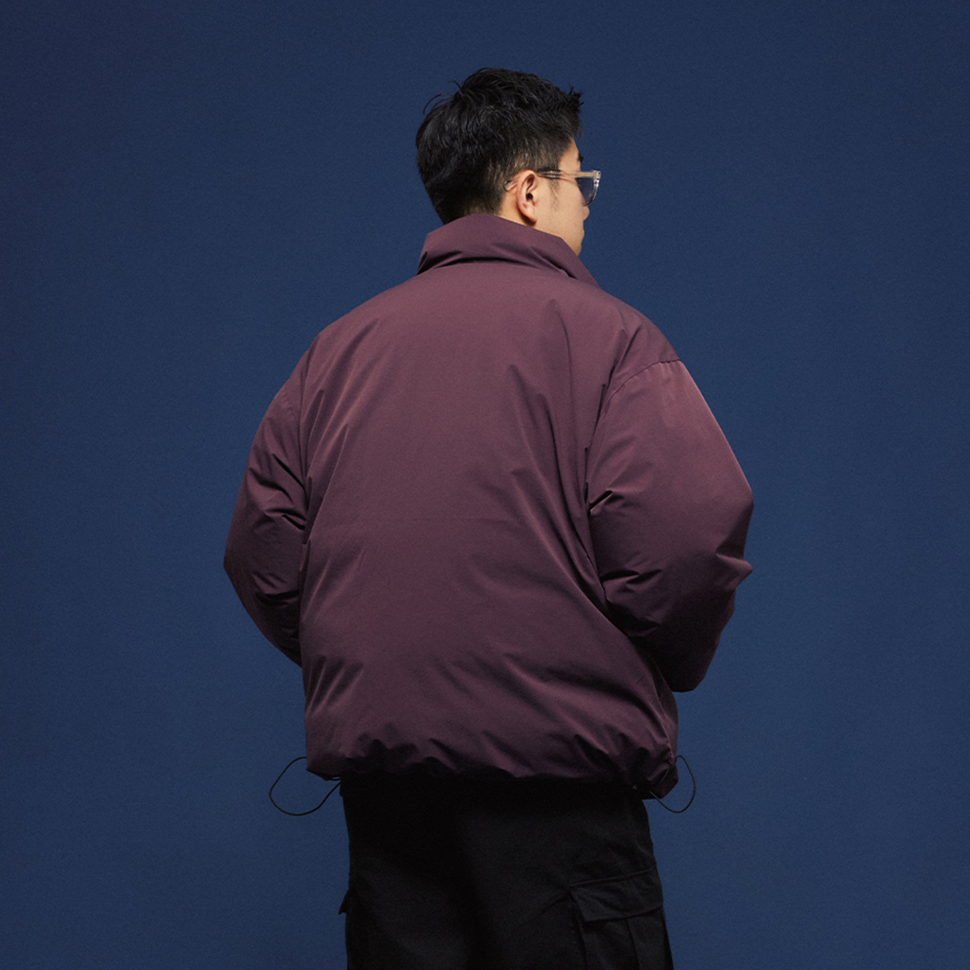 BANANA CLUB Reversible Snap Puffer Jacket