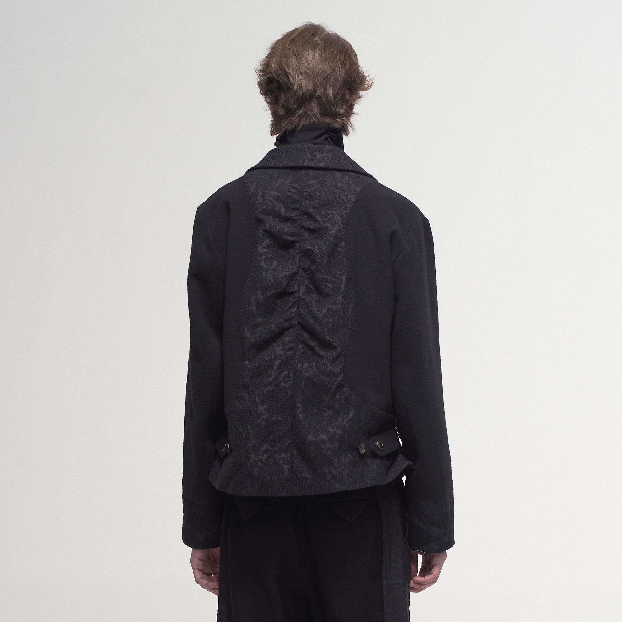 ILNya Nieternite Nifutur Jacquard Paneled Side Tab Jacket