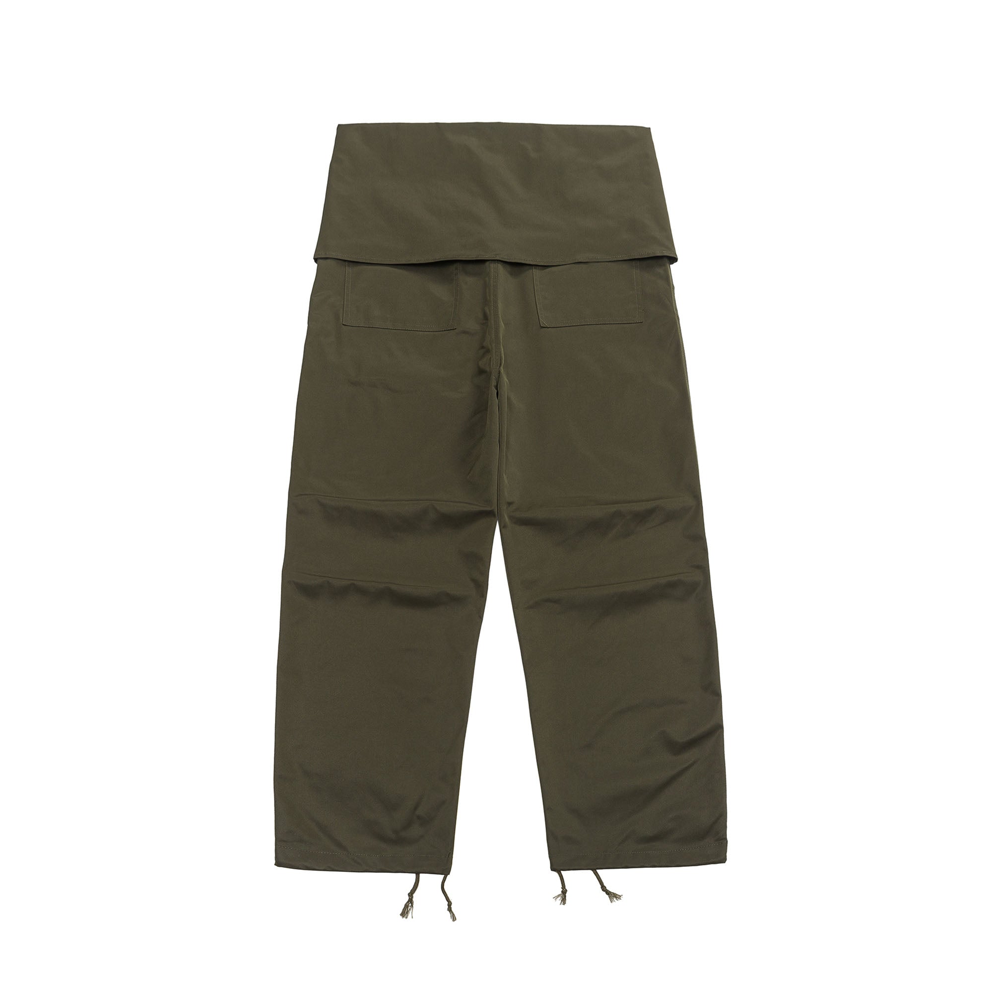 ME DA IGUAL Layered Fold-Over Straight-Leg Pants, premium urban and streetwear designers apparel on PROJECTISR.com, ME DA IGUAL